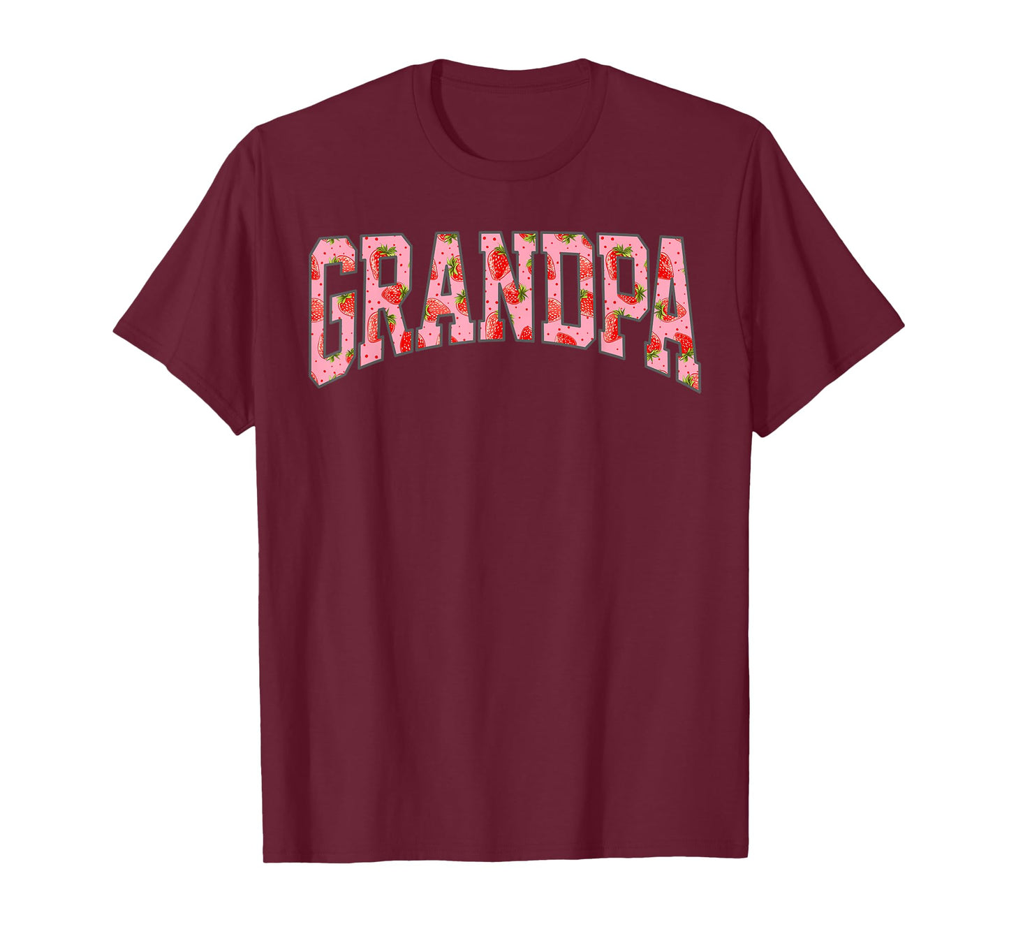 Grandpa Strawberry The Berry Sweet One Strawberry T-Shirt