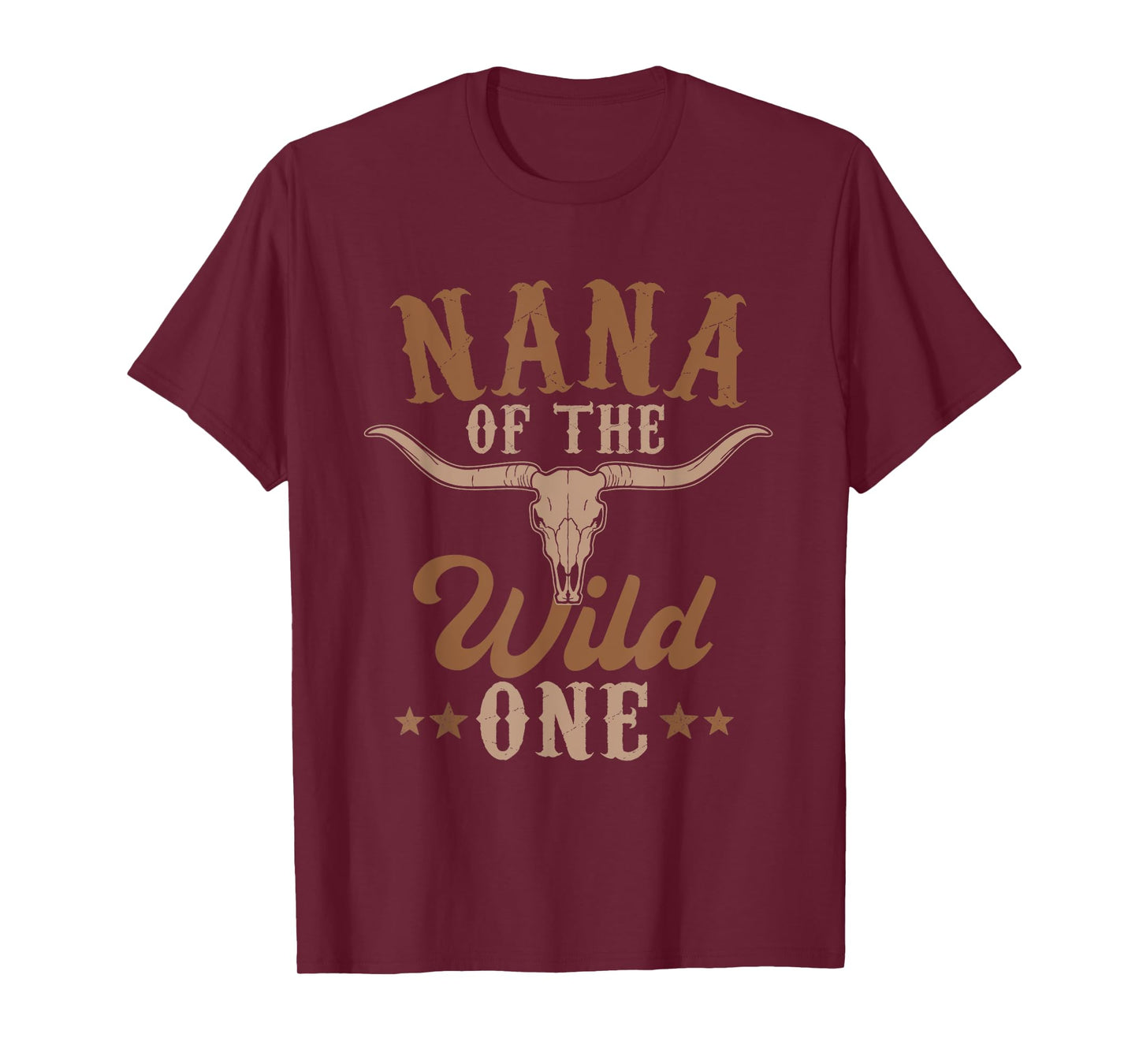 Nana Of The Wild One Cowboy Western Rodeo Party Matching T-Shirt