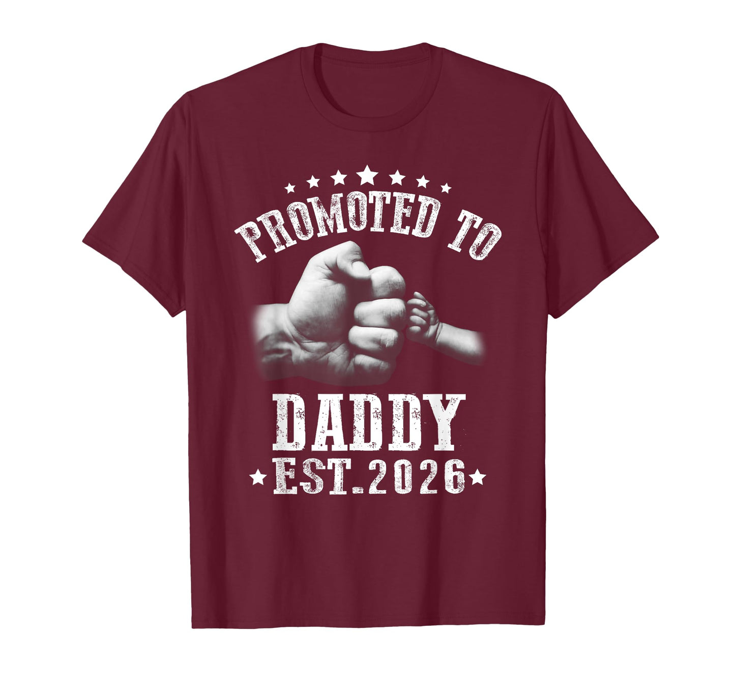 Mens Promoted to Daddy est 2026, Soon to Be Daddy 2026 T-Shirt