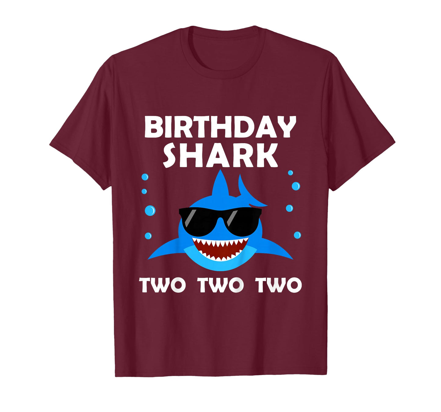 2nd Birthday Boy Shark Two Matching Party Gifts for Kids T-Shirt