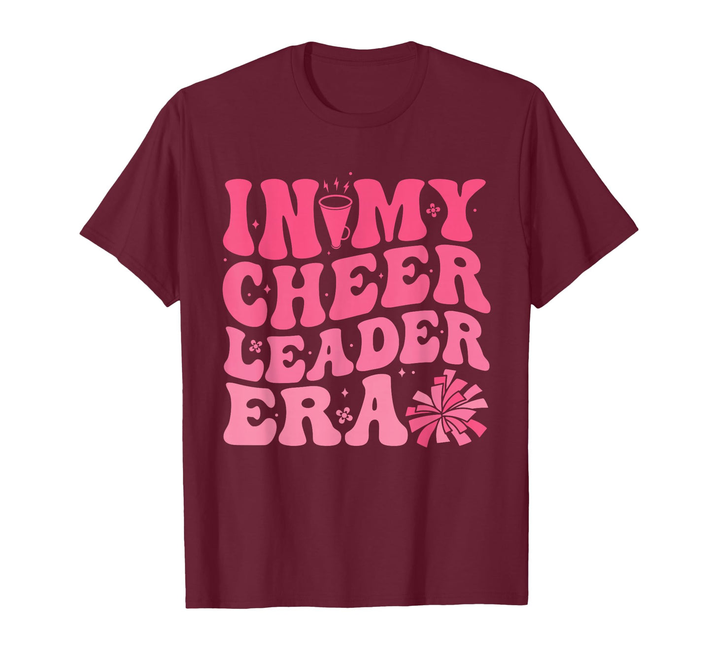 In My Cheerleader Era Cheerleading Funny Cheer Women Girls T-Shirt
