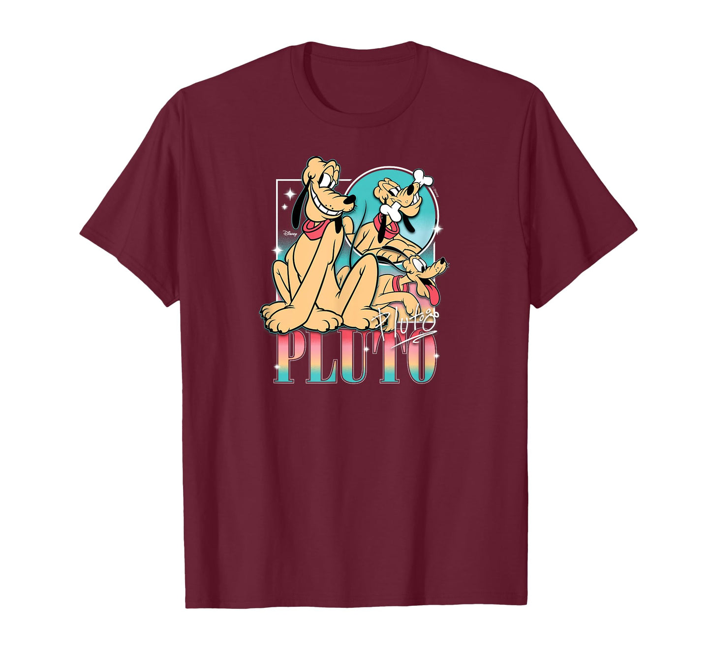Pluto - Smiling Dog Character T-Shirt