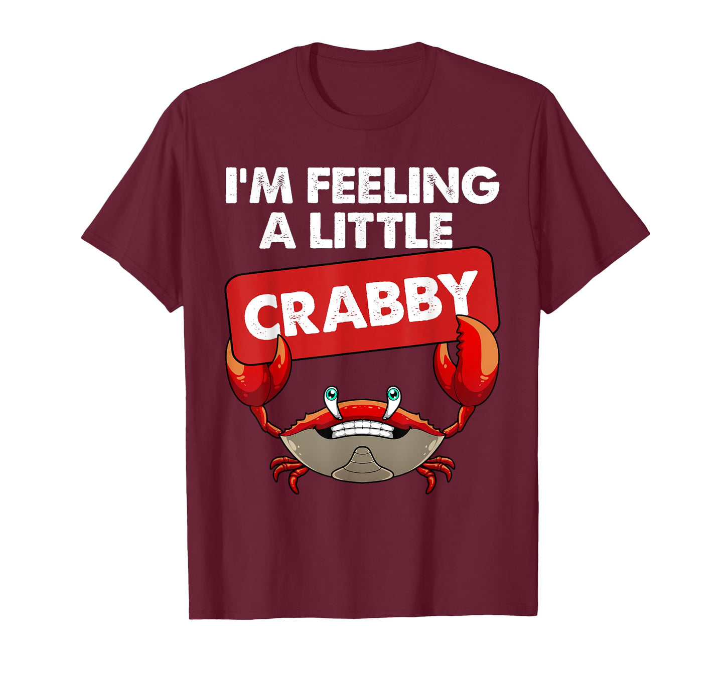Funny Crab Costume For Men Women Crab Eating Fan Crab Lover T-Shirt