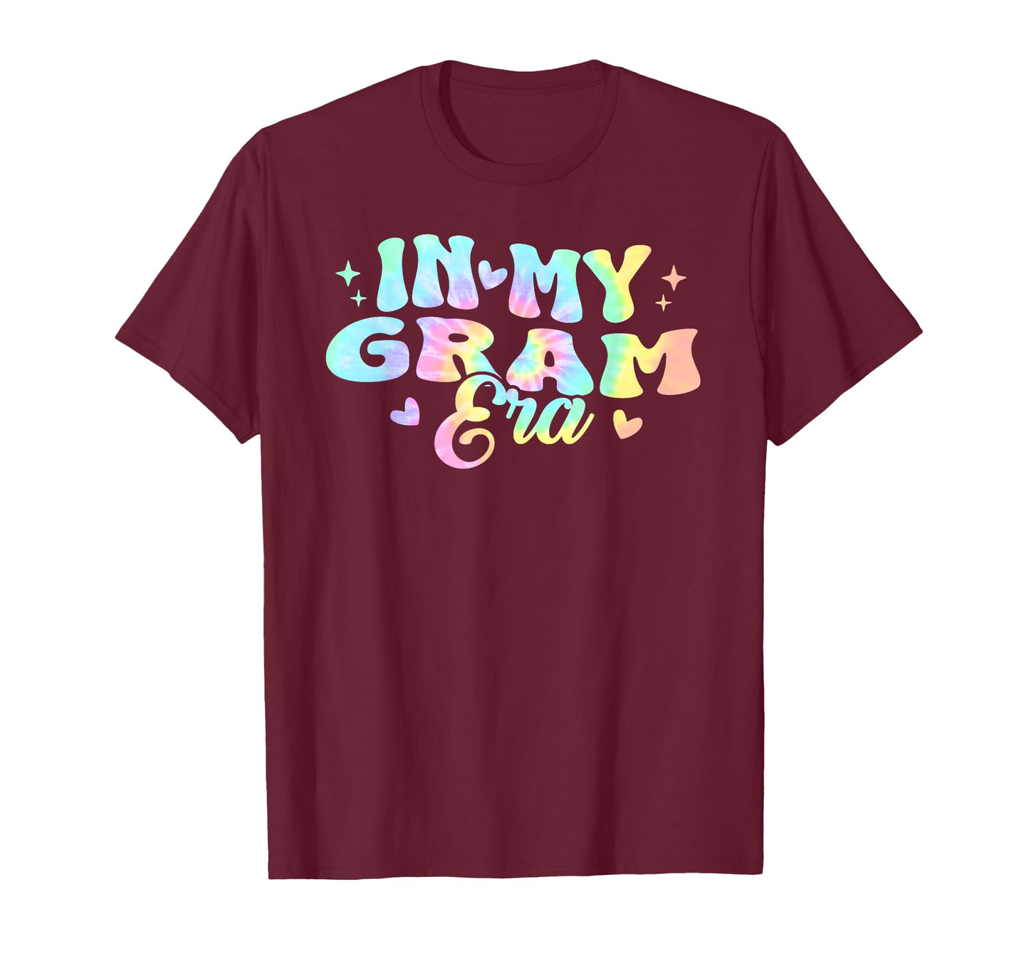 Retro Groovy In My Gram Era Tie Dye T-Shirt