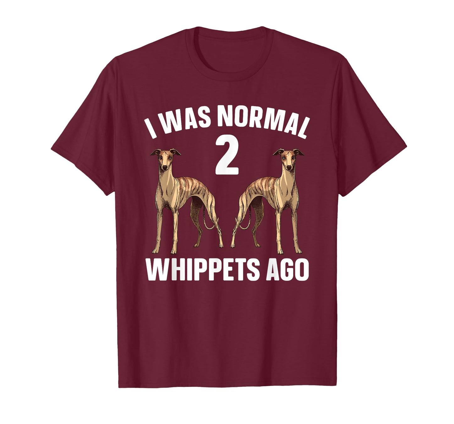 Funny Whippet Art for Men Women Kids Whippet Lover Whippet T-Shirt