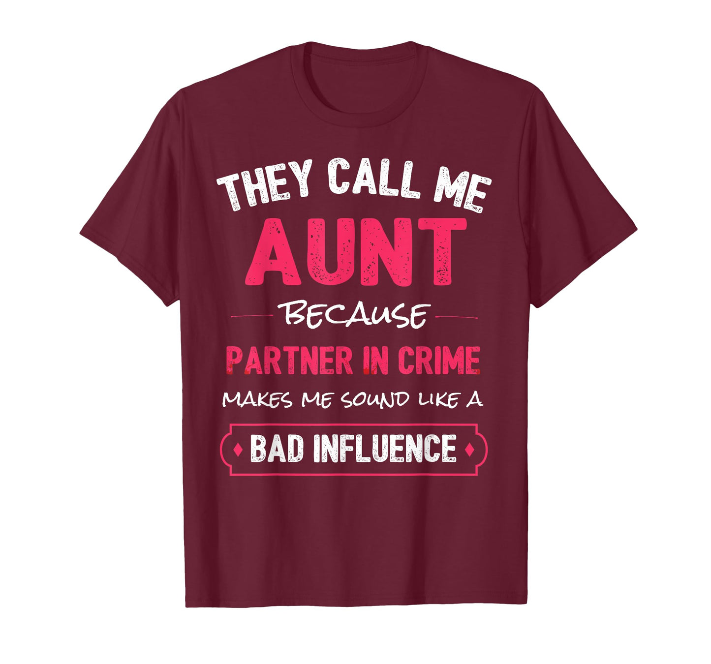 Funny Aunt Aunt Partner In Crime T-Shirt