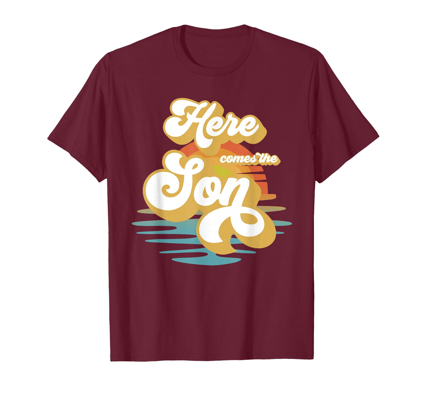Here Comes The Son Baby Shower Family Matching T-Shirt