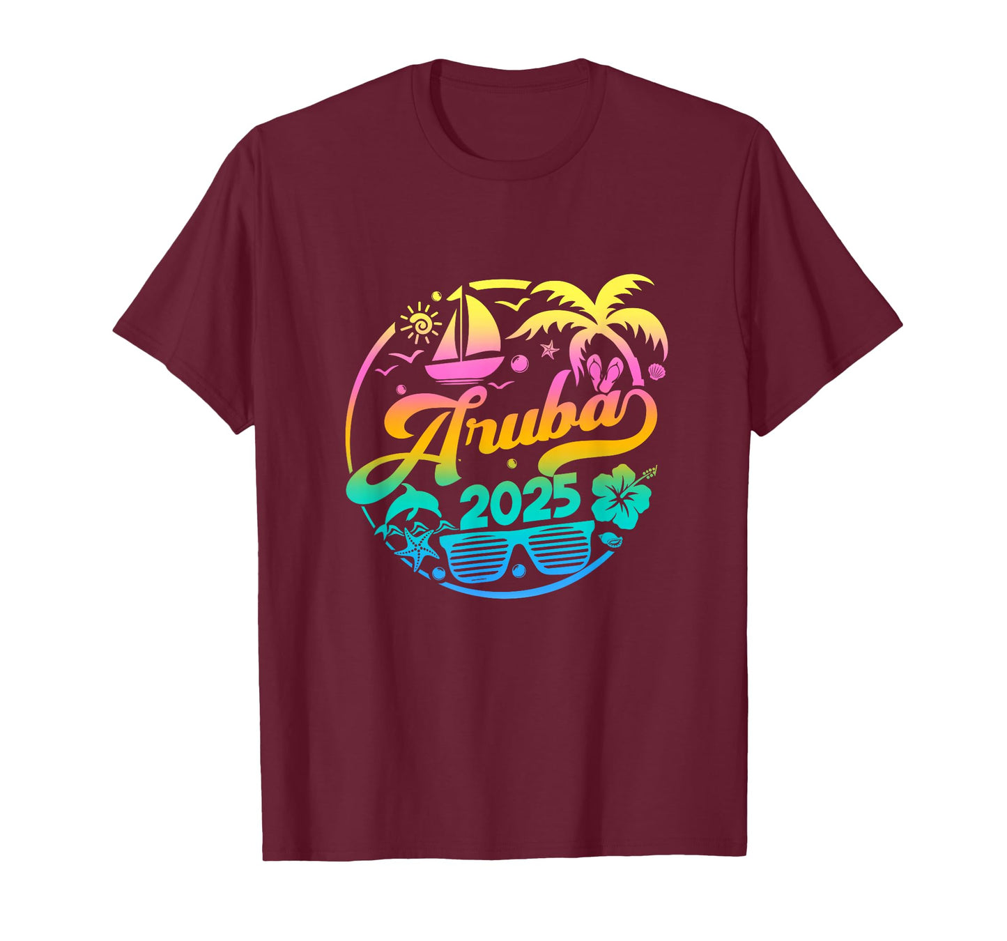 Aruba 2025 Family Vacation Beach Matching Group T-Shirt