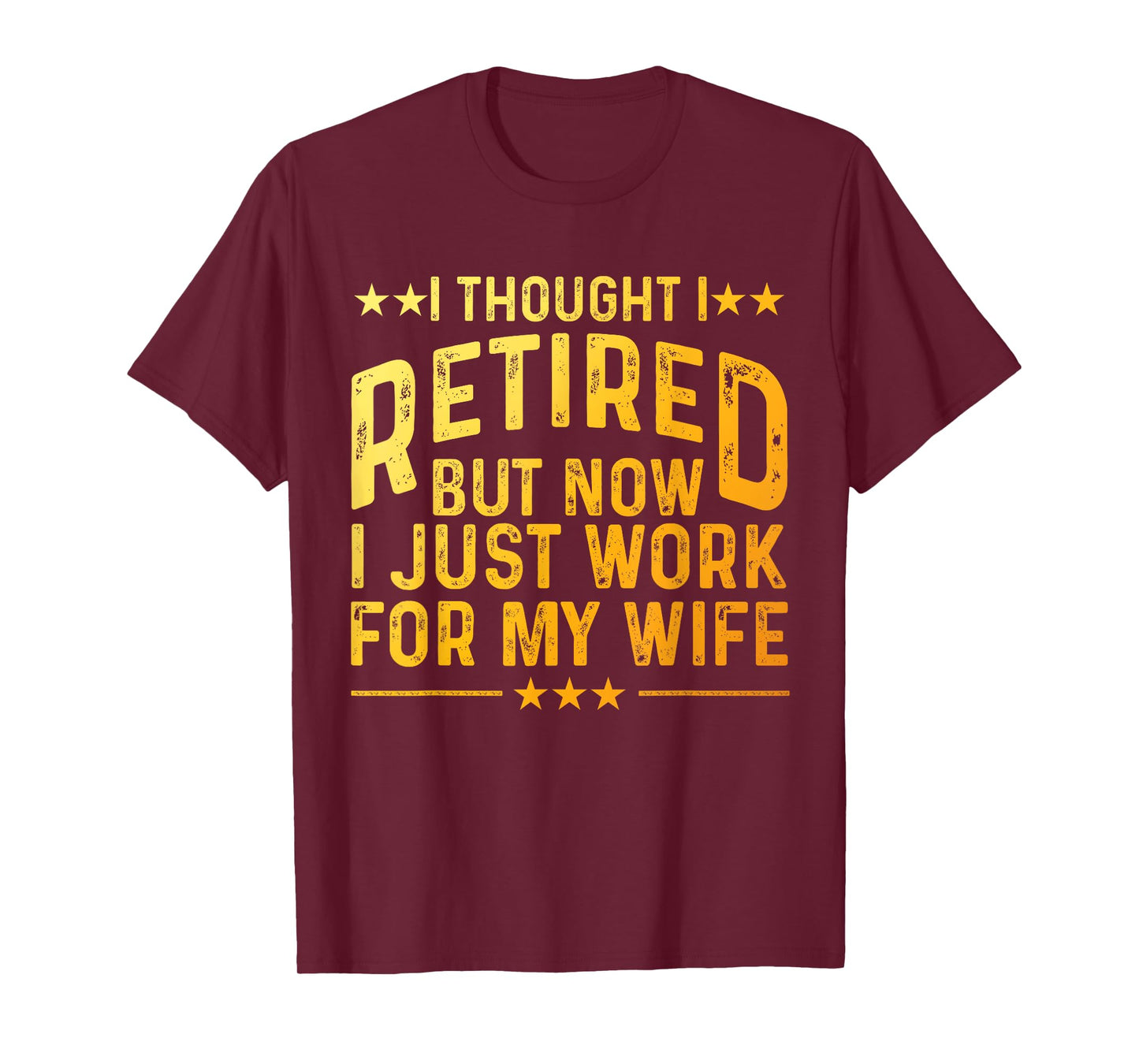 Funny Retired Design For Men Boys Retired Retiree Retirement T-Shirt