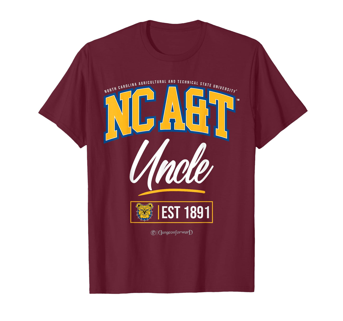 North Carolina A&T State University - NCAT HBCU Uncle T-Shirt