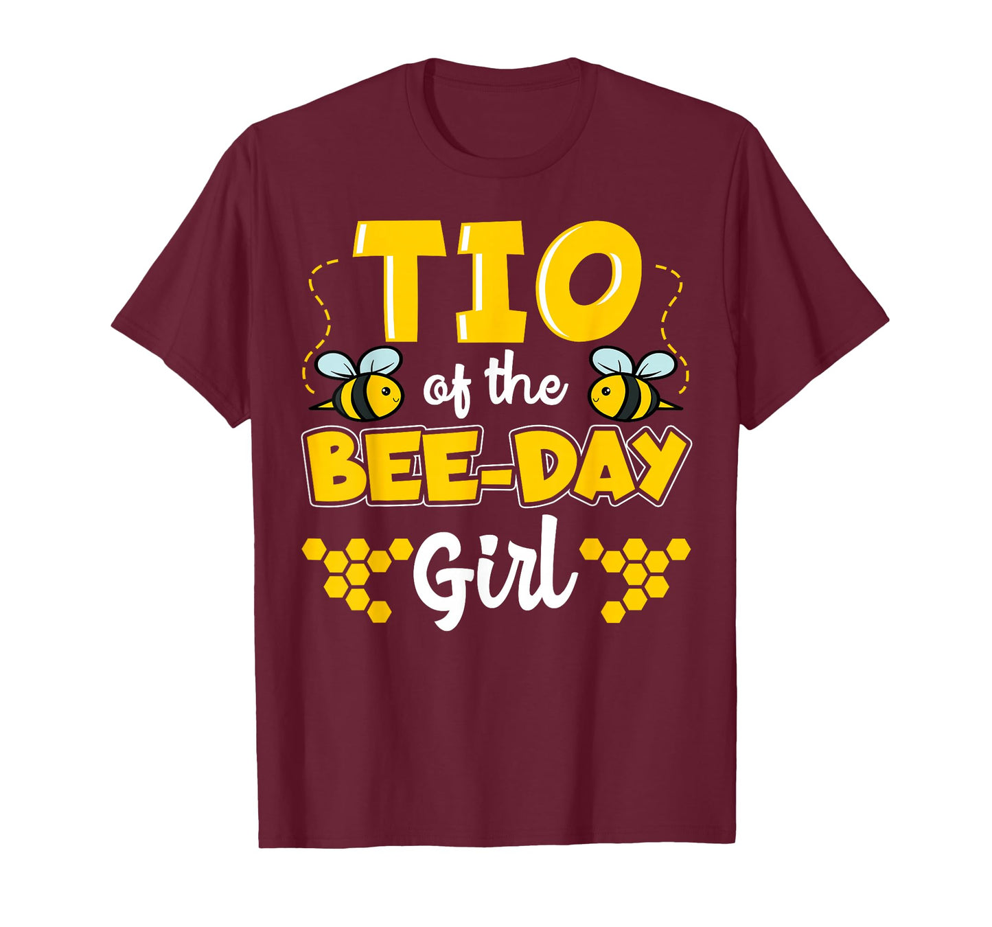 Bee TIO Birthday Party Beekeeper Honey Family Theme Garden T-Shirt