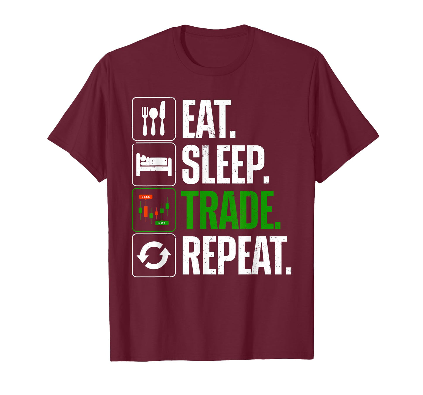 Best Stock Market Art For Men Women Stock Trader Day Trading T-Shirt