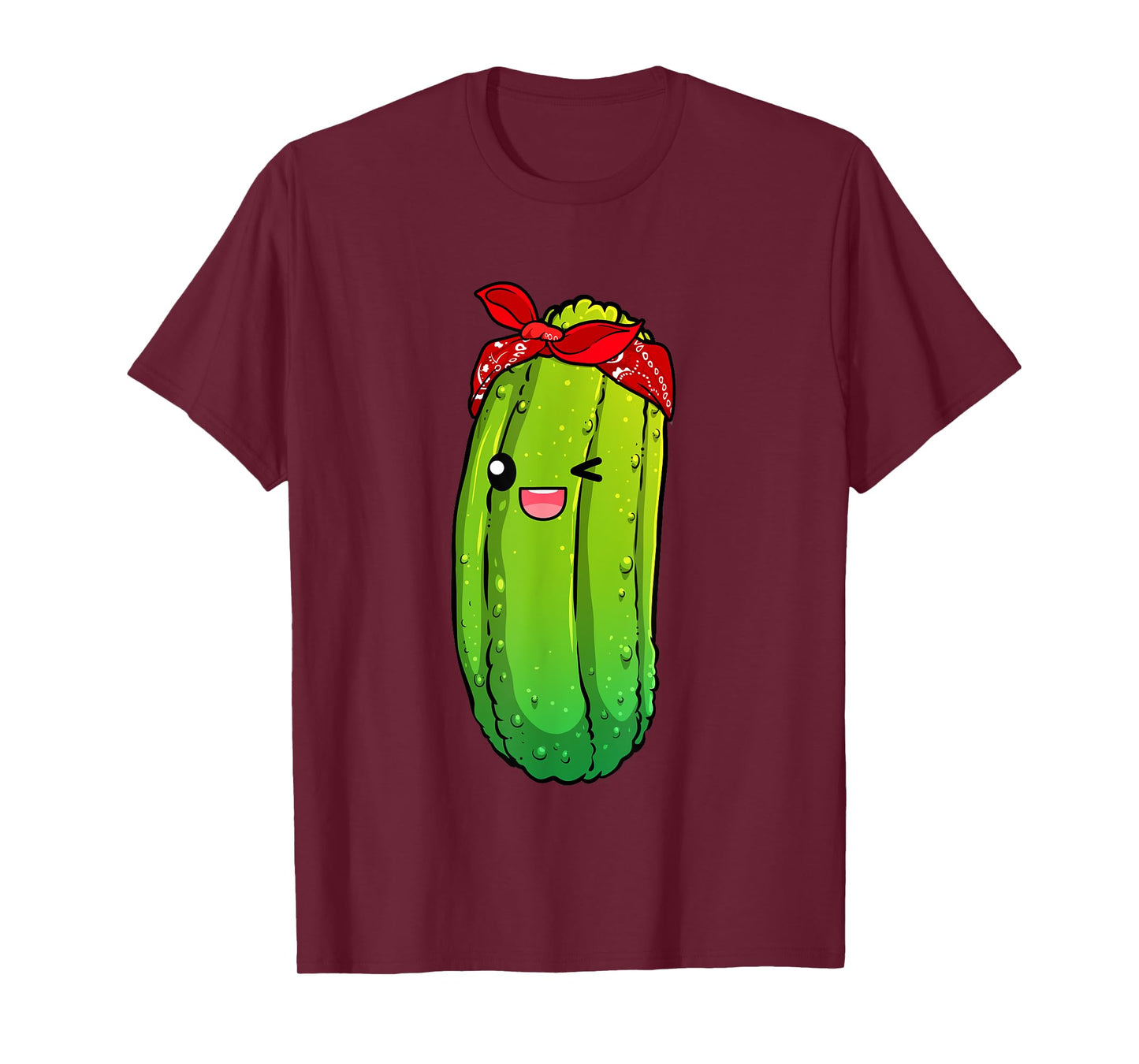Funny Pickle Art For Boys Girls Kids Cucumber Pickle Novelty T-Shirt