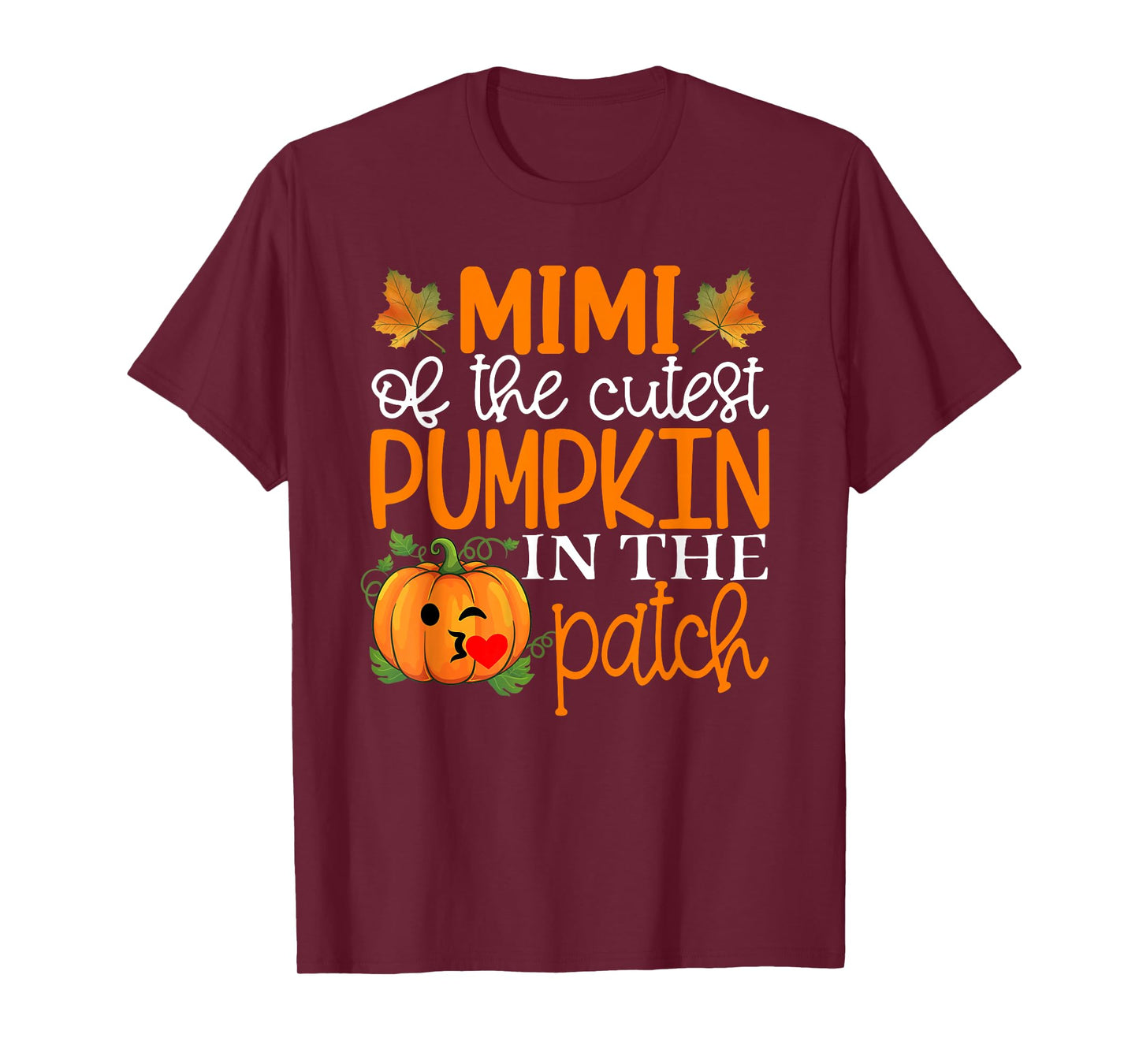 Mimi of The Cutest Pumpkin In The Patch Shirt Halloween T-Shirt