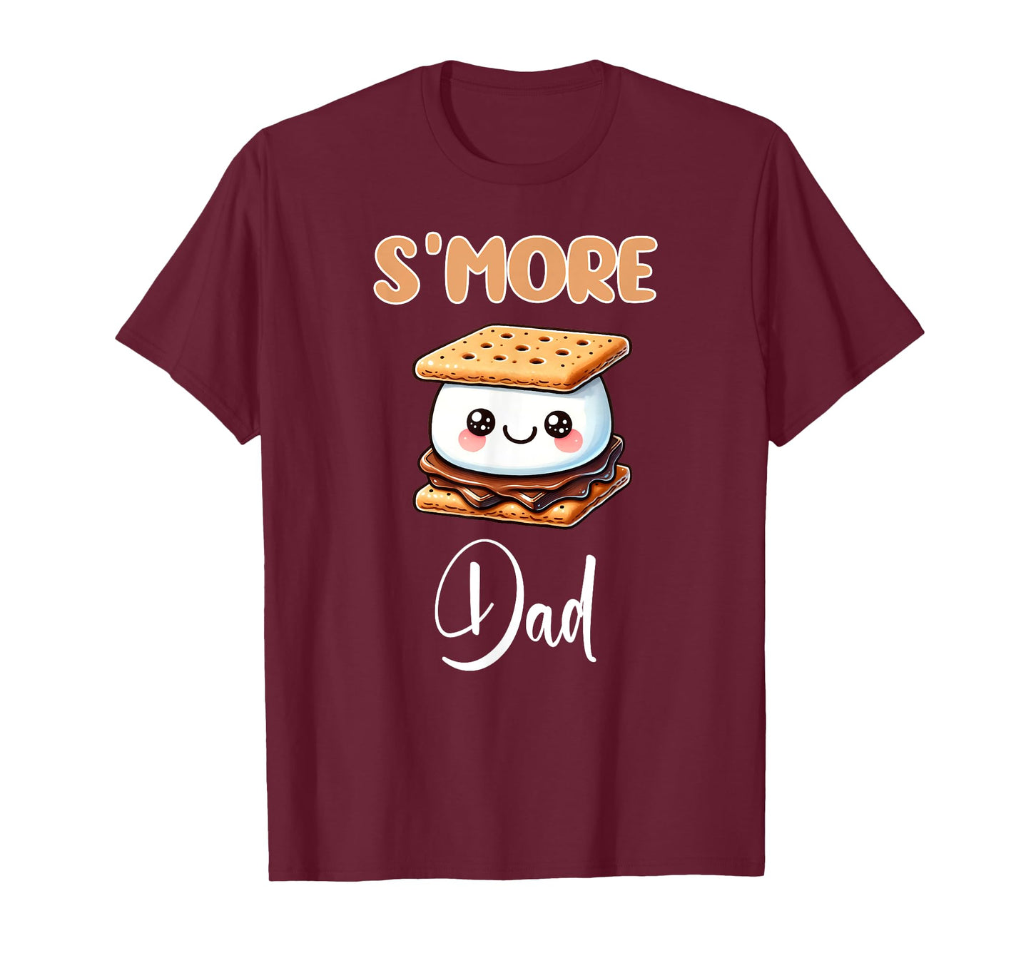 S'more Shirt Funny S'mores Dad S'mores Father Smores Lover T-Shirt
