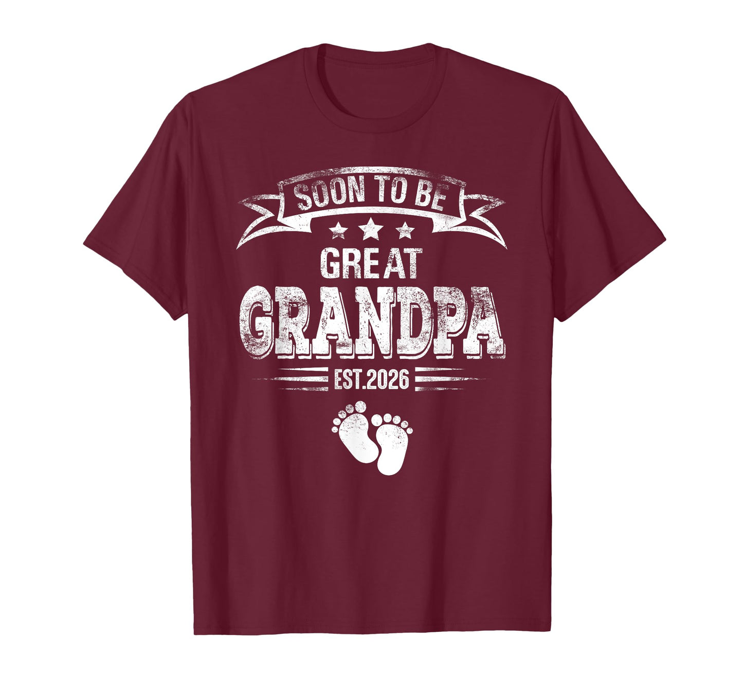 Soon to be great Grandpa est. 2026 Expecting Father T-Shirt