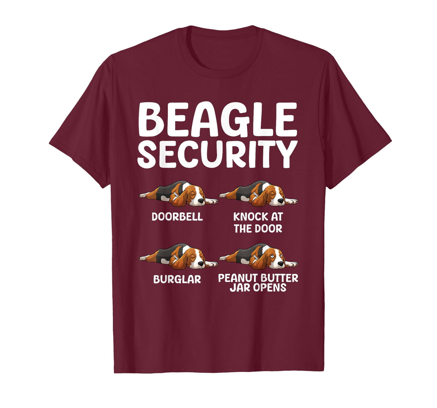 Cool Beagle Design For Men Women Dog Themed Beagle Lovers T-Shirt