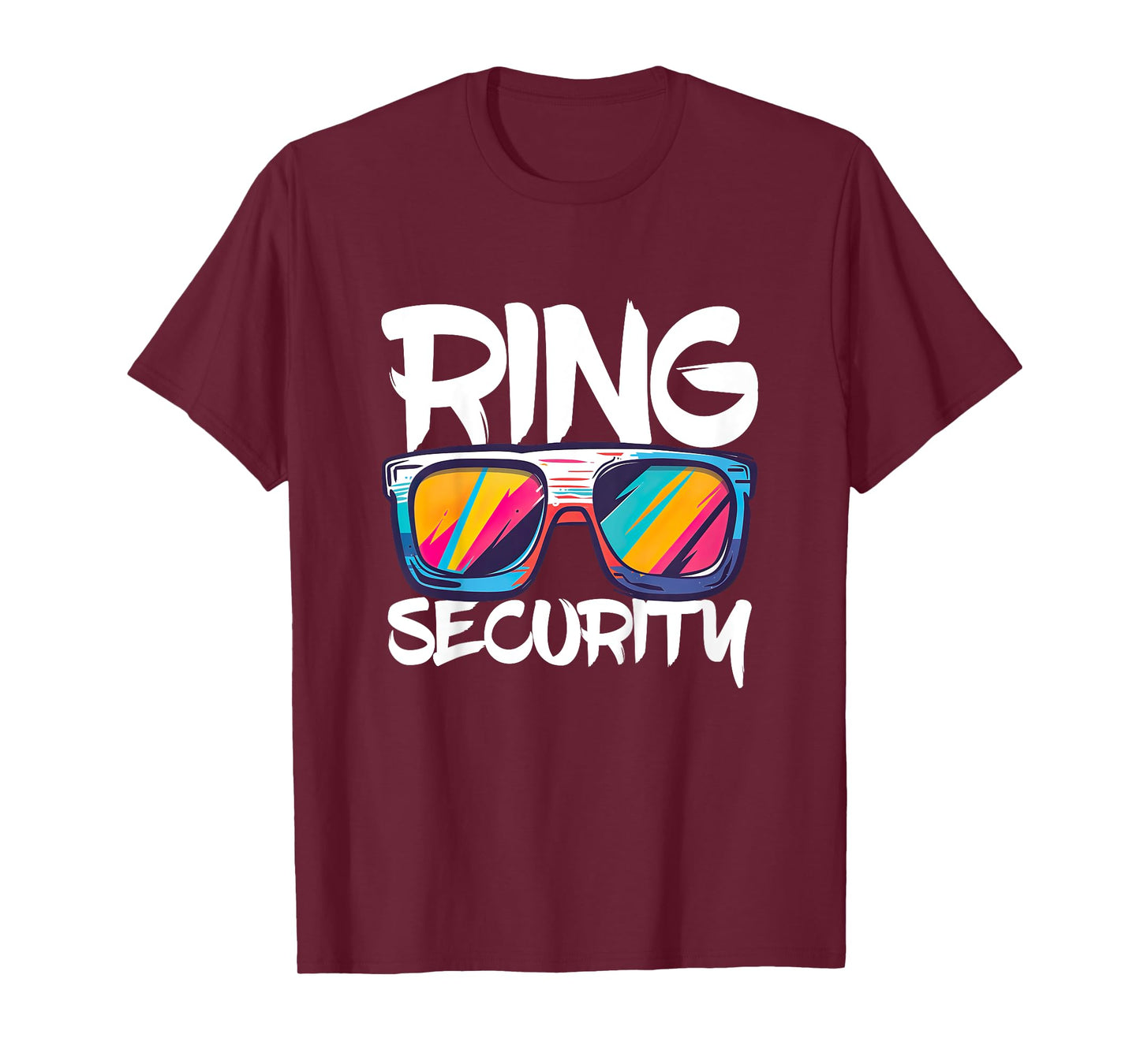 Kids Ring Security Shirt Kids Little Boys Ring Bearer T-Shirt