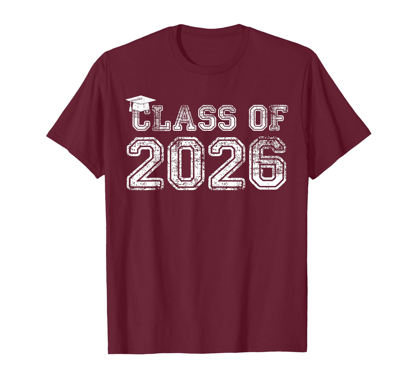 Class Of 2026 Shirt Senior 2026 Graduation T-Shirt
