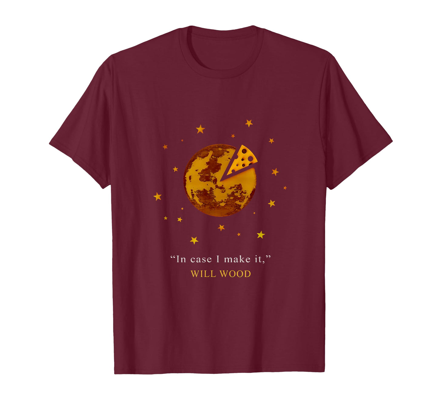 Meditation In Case I Make It Will Basic Wood Funny T-Shirt