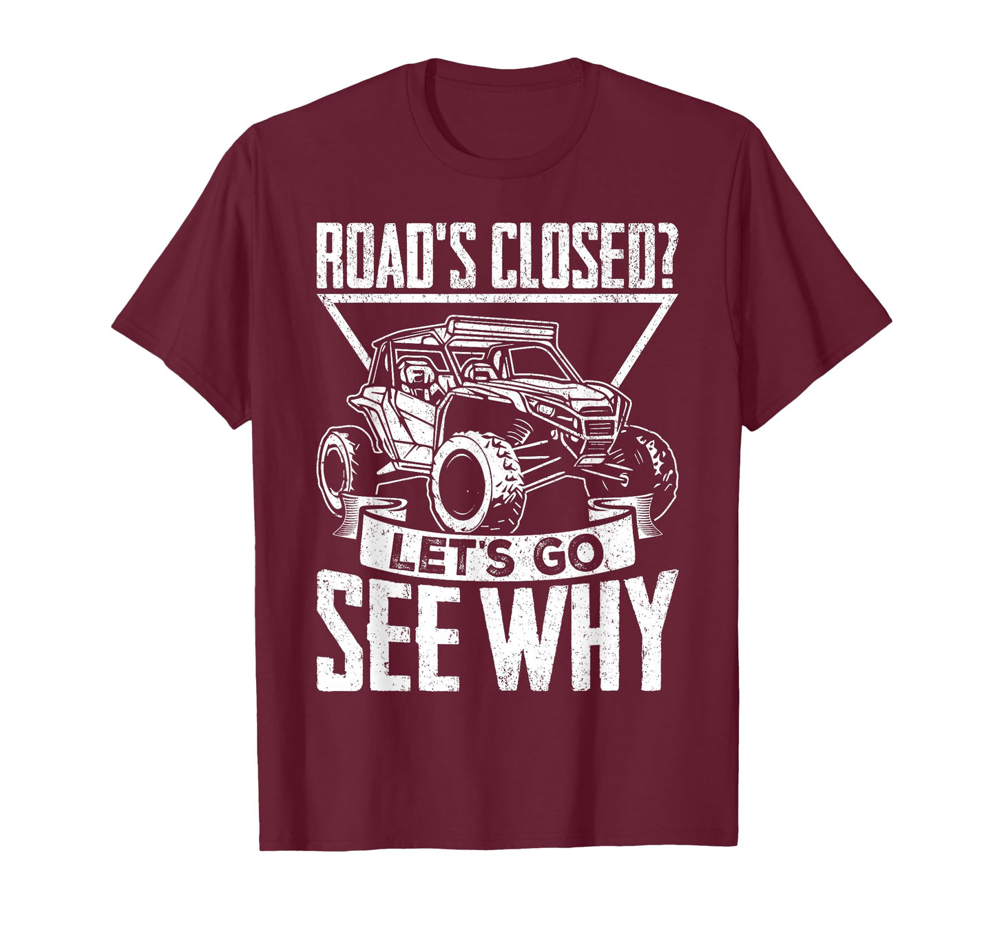 Funny SxS Design For Men Women SxS UTV Side By Side Vehicle T-Shirt