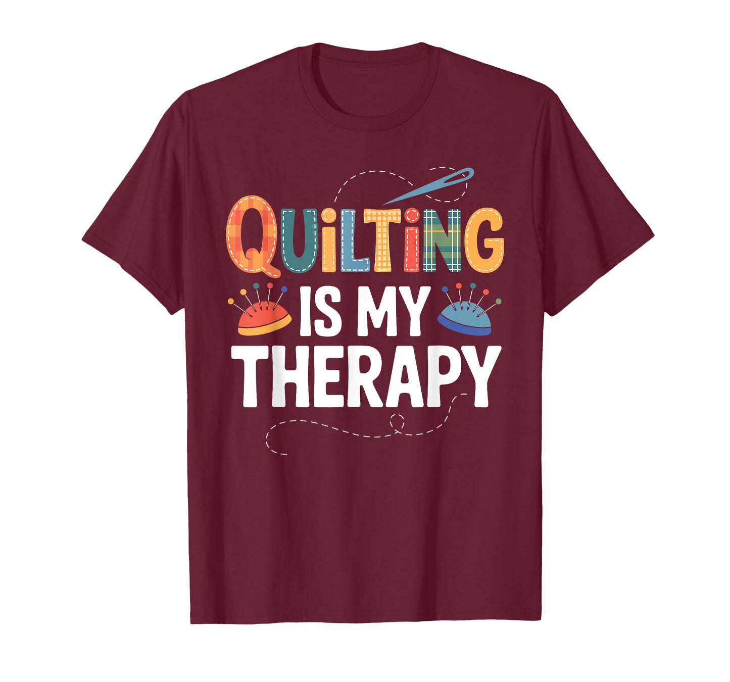Cool Quilting Art for Men Women Sewing Quilt Lover Quilter T-Shirt