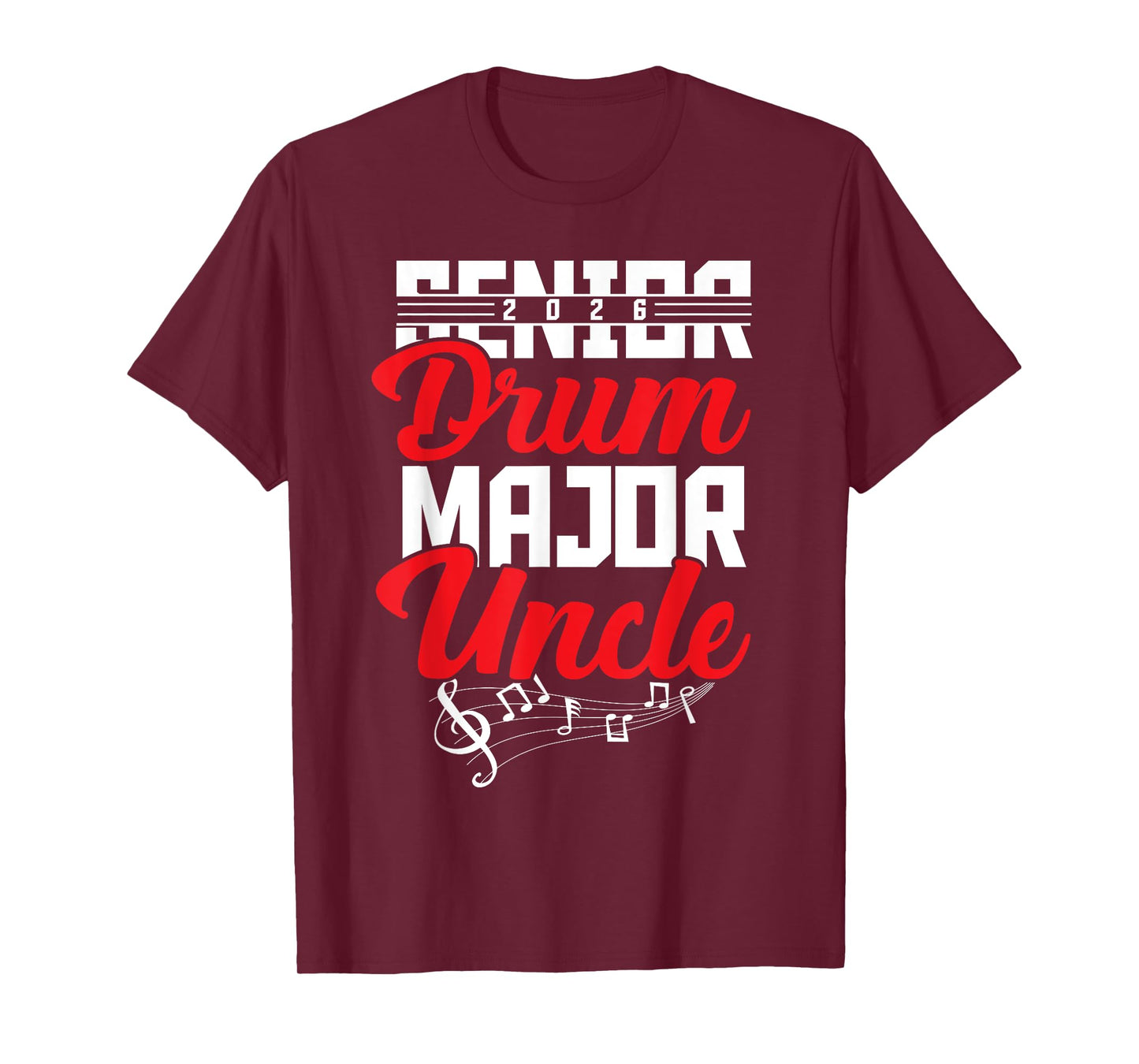 2026 Senior drum major Uncle graduation matching T-Shirt