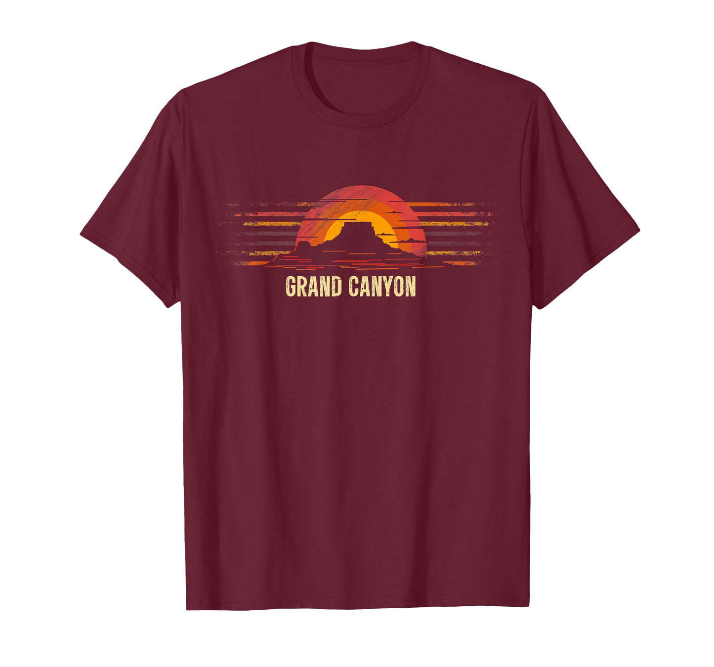 Grand Canyon - US National Park Vintage Men Women Kids Retro T-Shirt