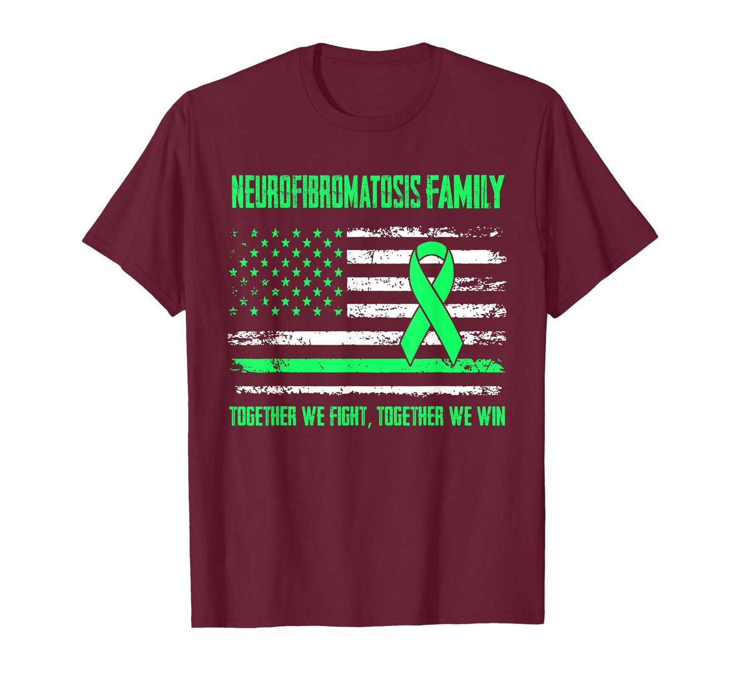 Neurofibromatosis Awareness Family Together We Fight Togethe T-Shirt