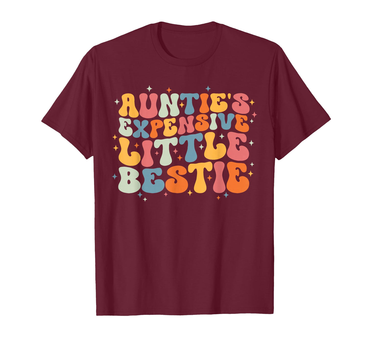 Cute Toddler Boy Girl Funny Aunties Expensive Little Bestie T-Shirt