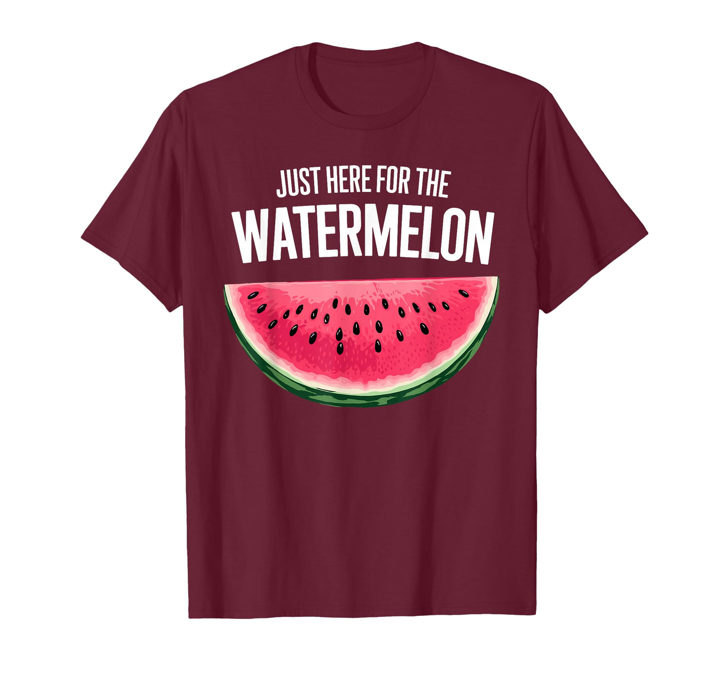 Cute Watermelon Print for Men Women Adult Watermelon Lover T-Shirt