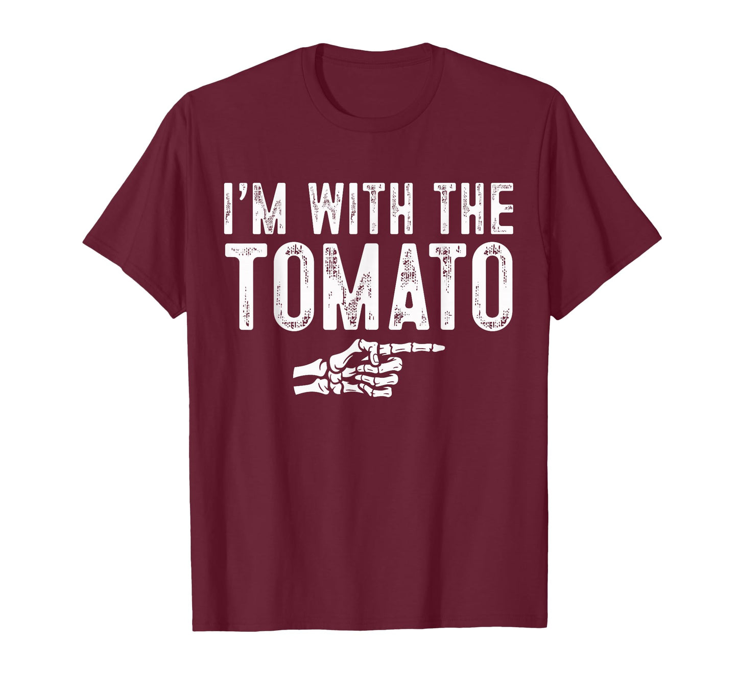 I'm with The Tomato Easy Costume Halloween Couples T-Shirt