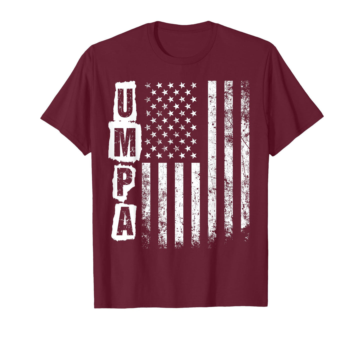 Umpa Father's Day American Flag 4th of July Xmas T-Shirt