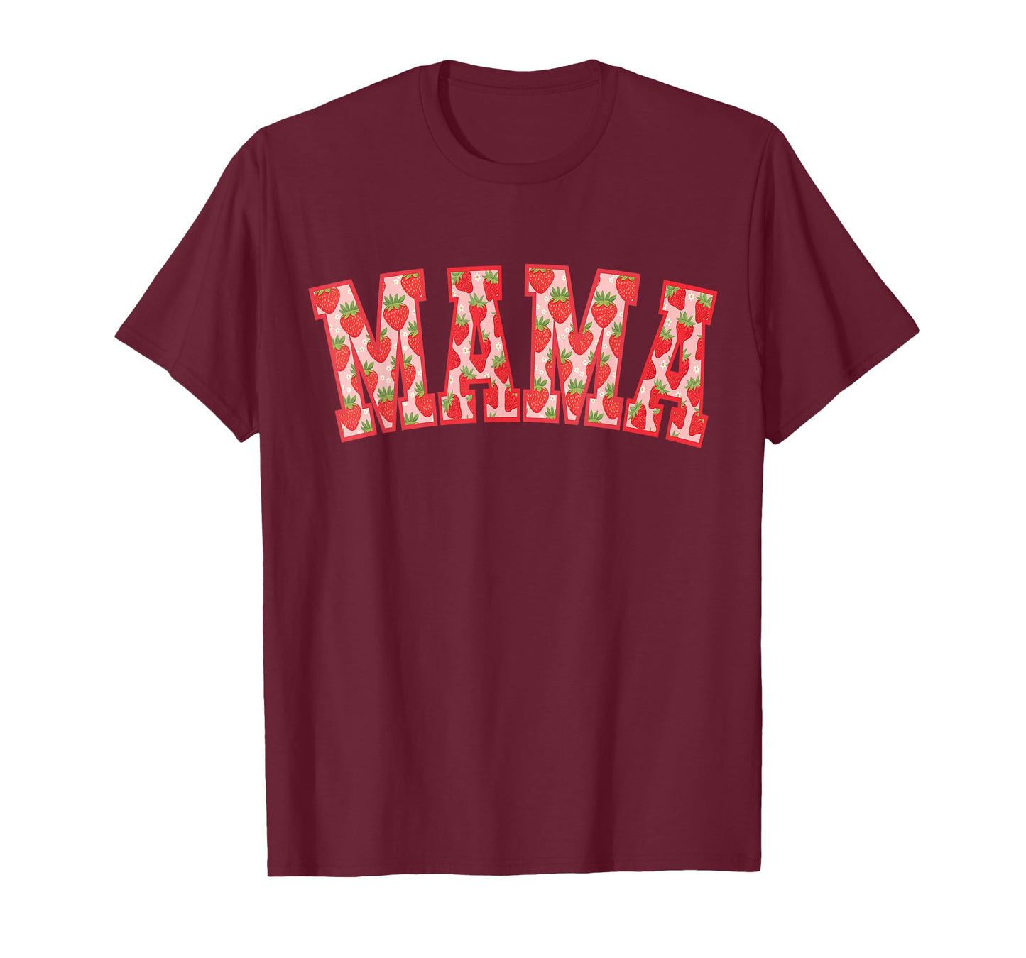 Mama Of The Berry First Birthday Strawberry Family Matching T-Shirt