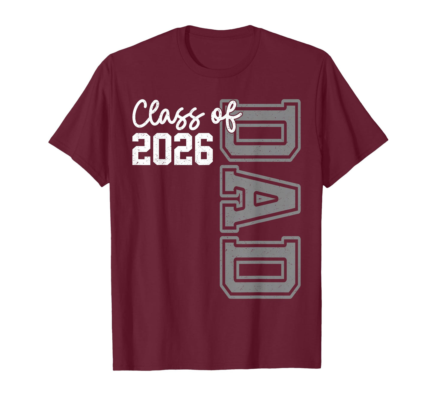 Senior Dad 26 Class Of 2026 Graduation For Men Father T-Shirt