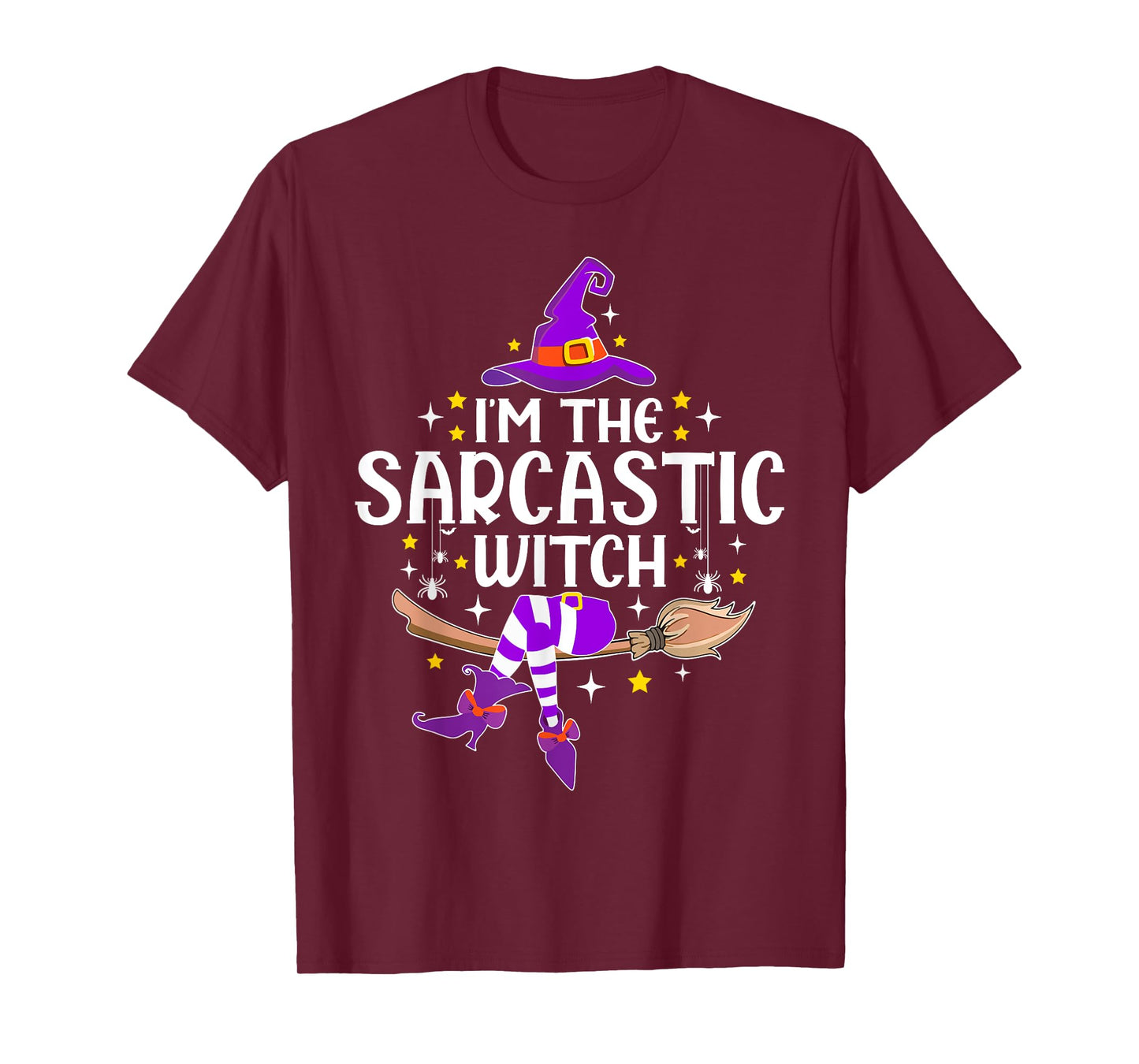 I'm The Sarcastic Witch Halloween Matching Group Costume T-Shirt