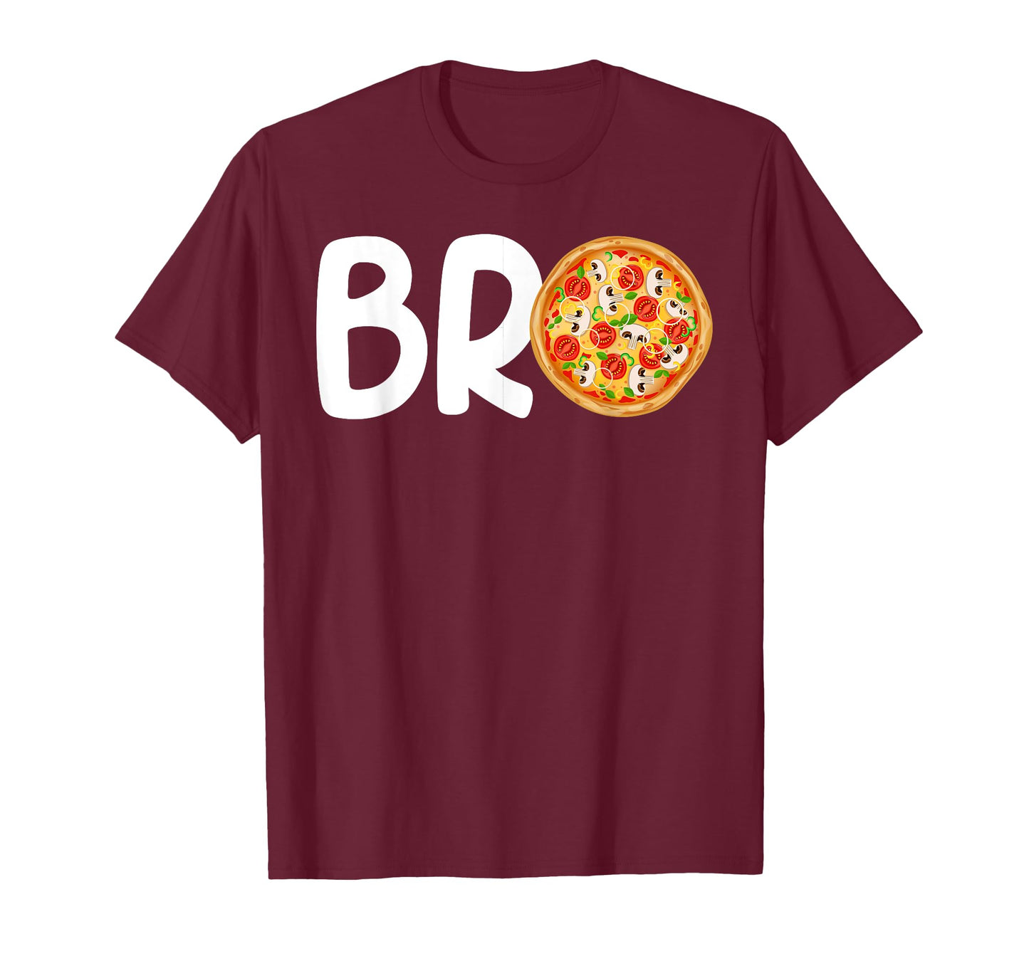 Brother Birthday Pizza 1st Birthday Pizza Family Matching T-Shirt