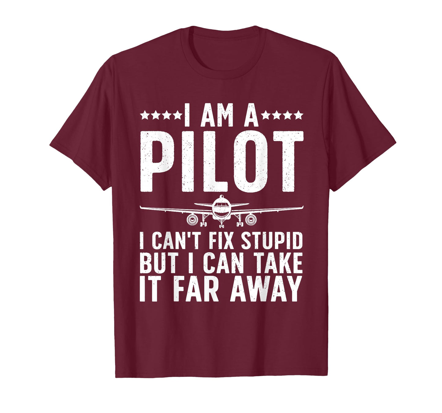 Funny Pilot Design For Men Women Aviation Airplane Pilot T-Shirt
