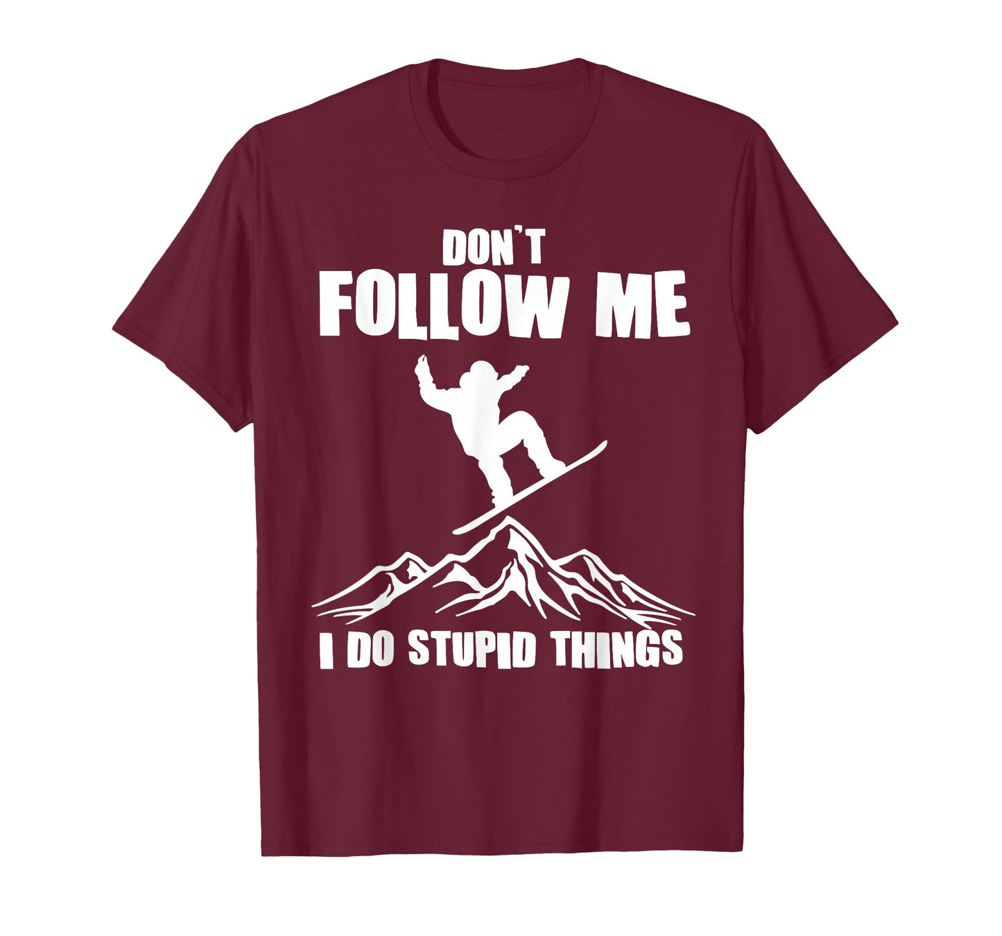 Cool Snowboarding Art For Men Women Snowboard Snowboarder T-Shirt