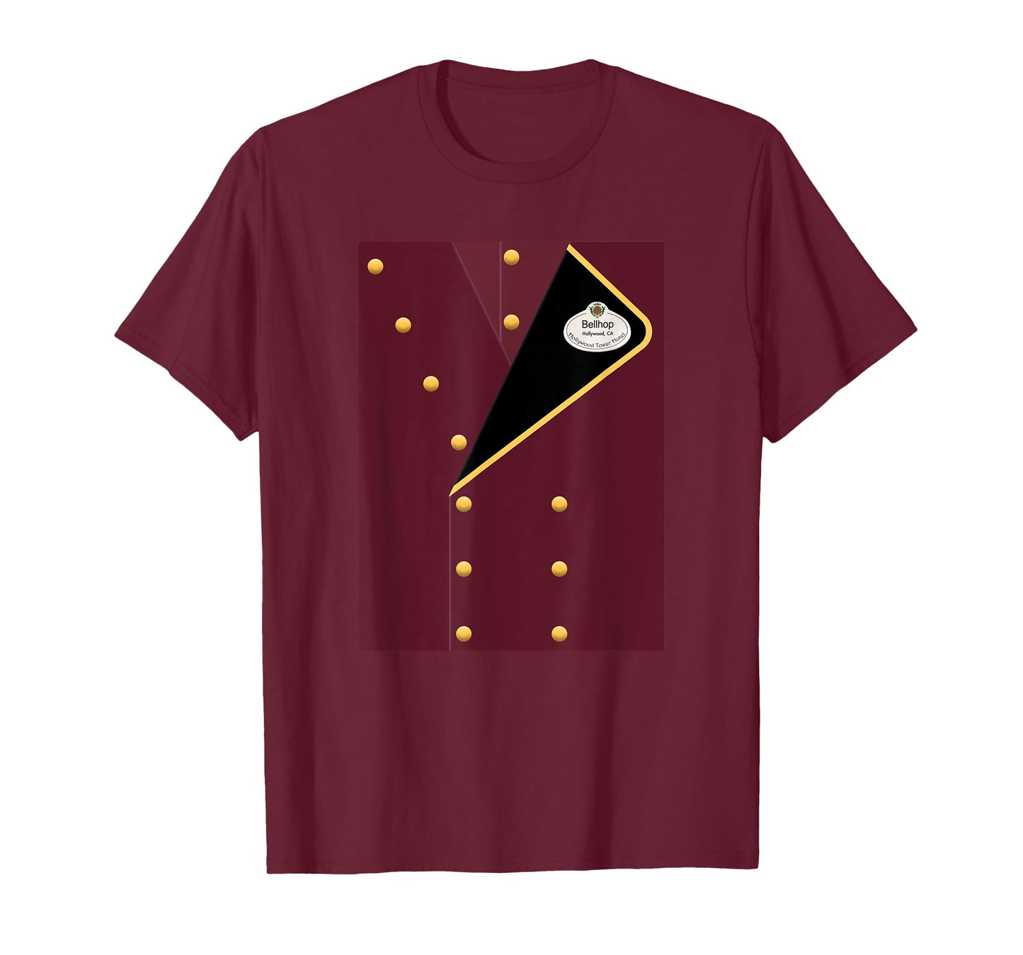 Bellhop Coat Easy Costume T-Shirt
