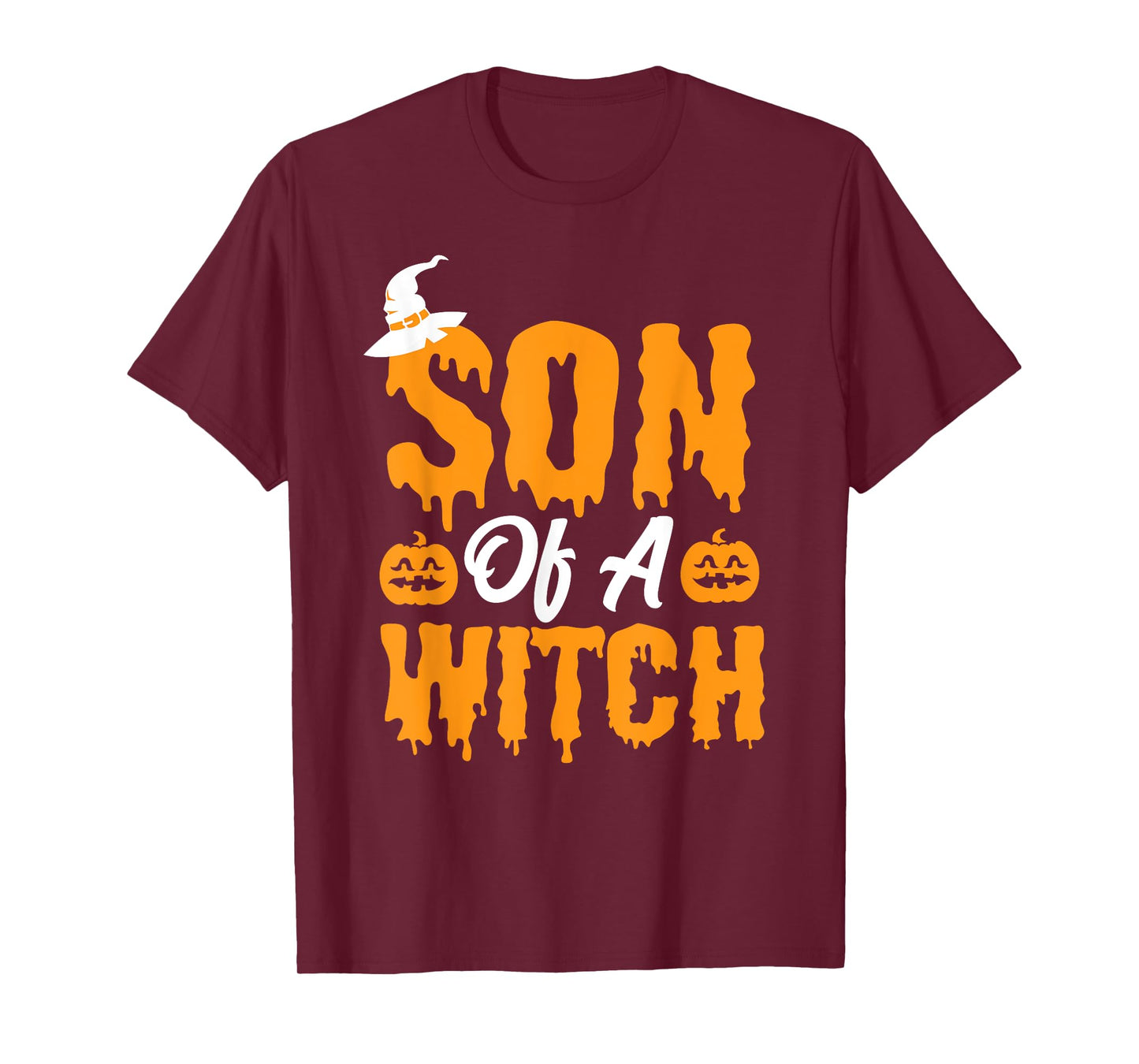 Son of a Witch Halloween Trick Or Treat Boys Wizard T-Shirt
