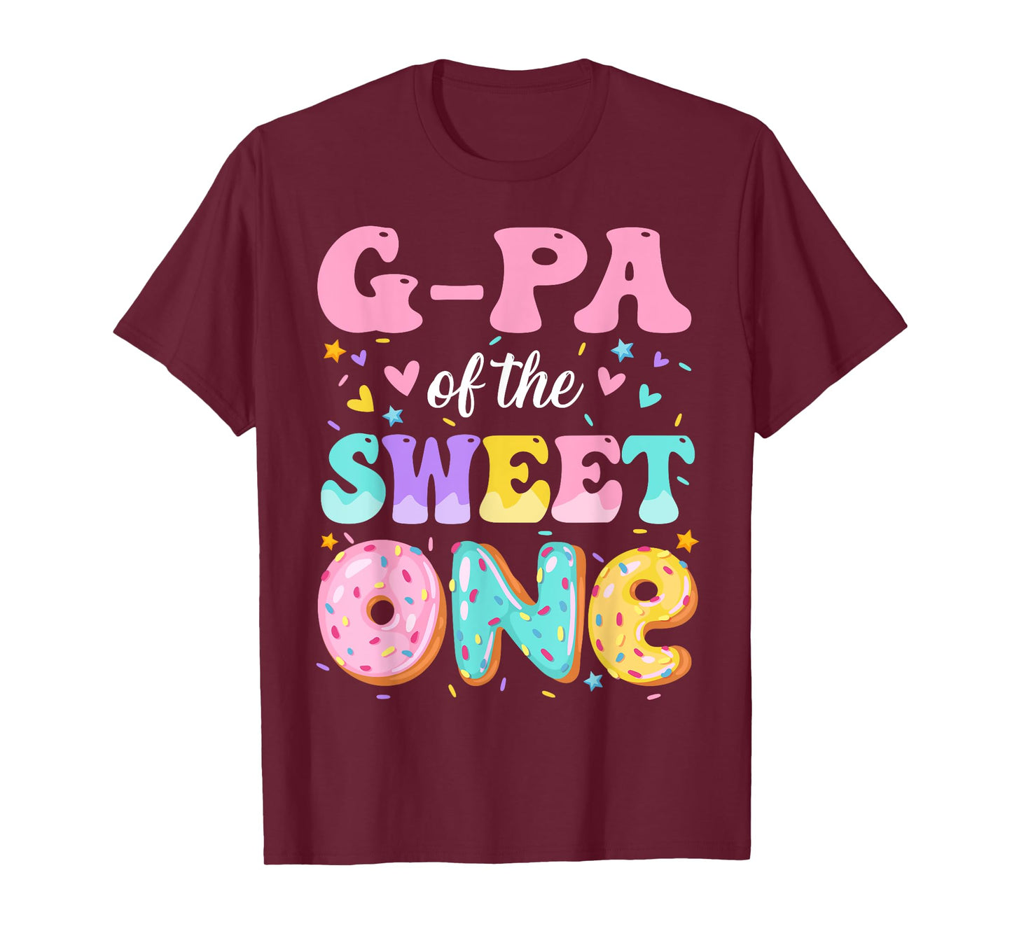 G-Pa Of The Sweet One 1st Birthday Donut Bday Party T-Shirt