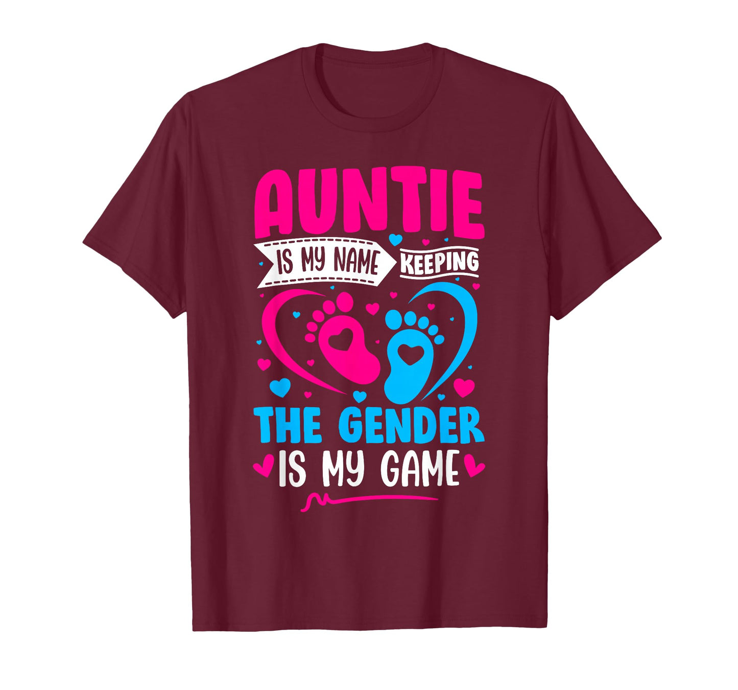 Gender Reveal Shirt Idea for a Keeper of The Gender Aunt T-Shirt