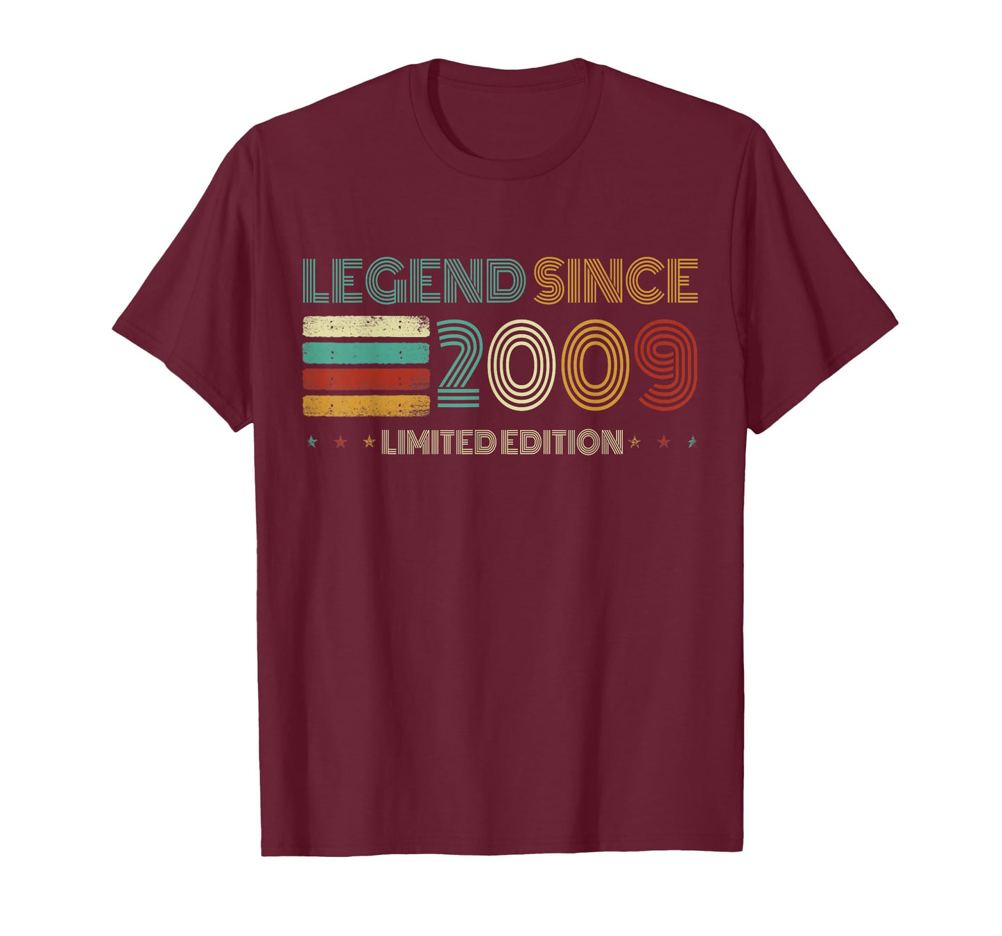 16 Years Old Legend Since 2009 16th Birthday T-Shirt