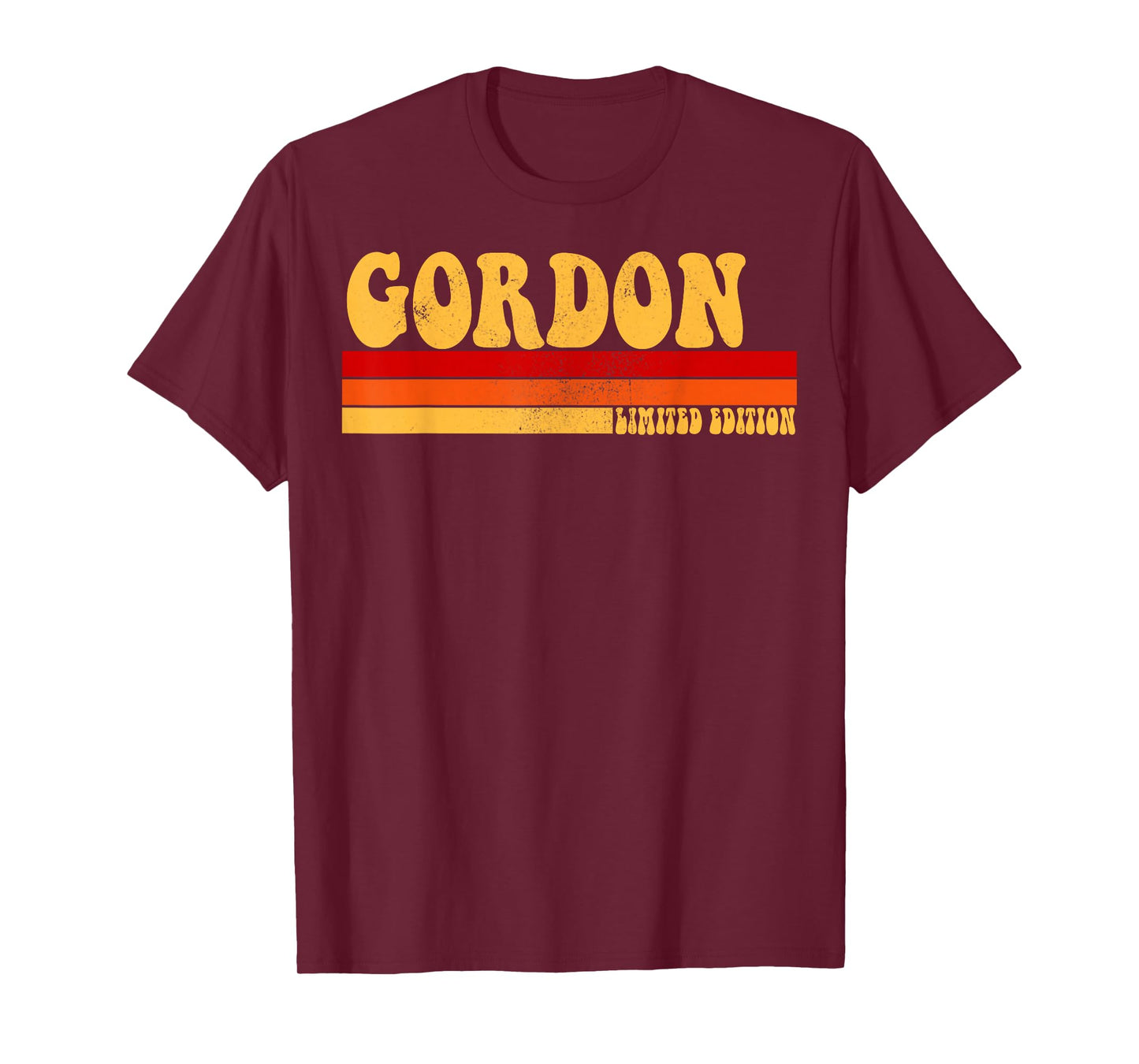 GORDON Name Personalized Idea Men Retro Vintage GORDON T-Shirt