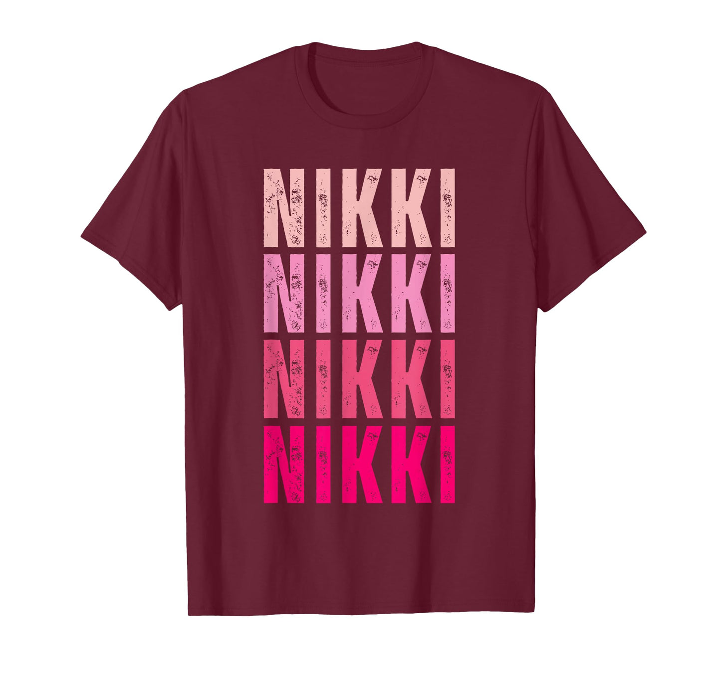 Personalized Name Nikki I Love Nikki Vintage T-Shirt