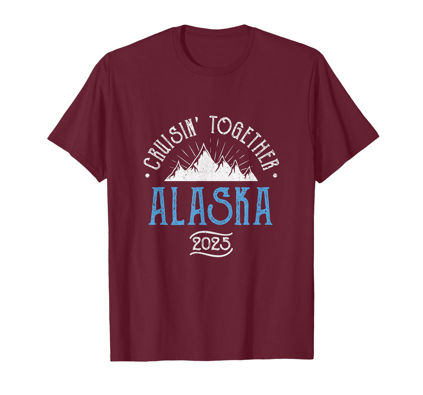 Alaska Cruise Together 2025 Matching Family Friends Group T-Shirt