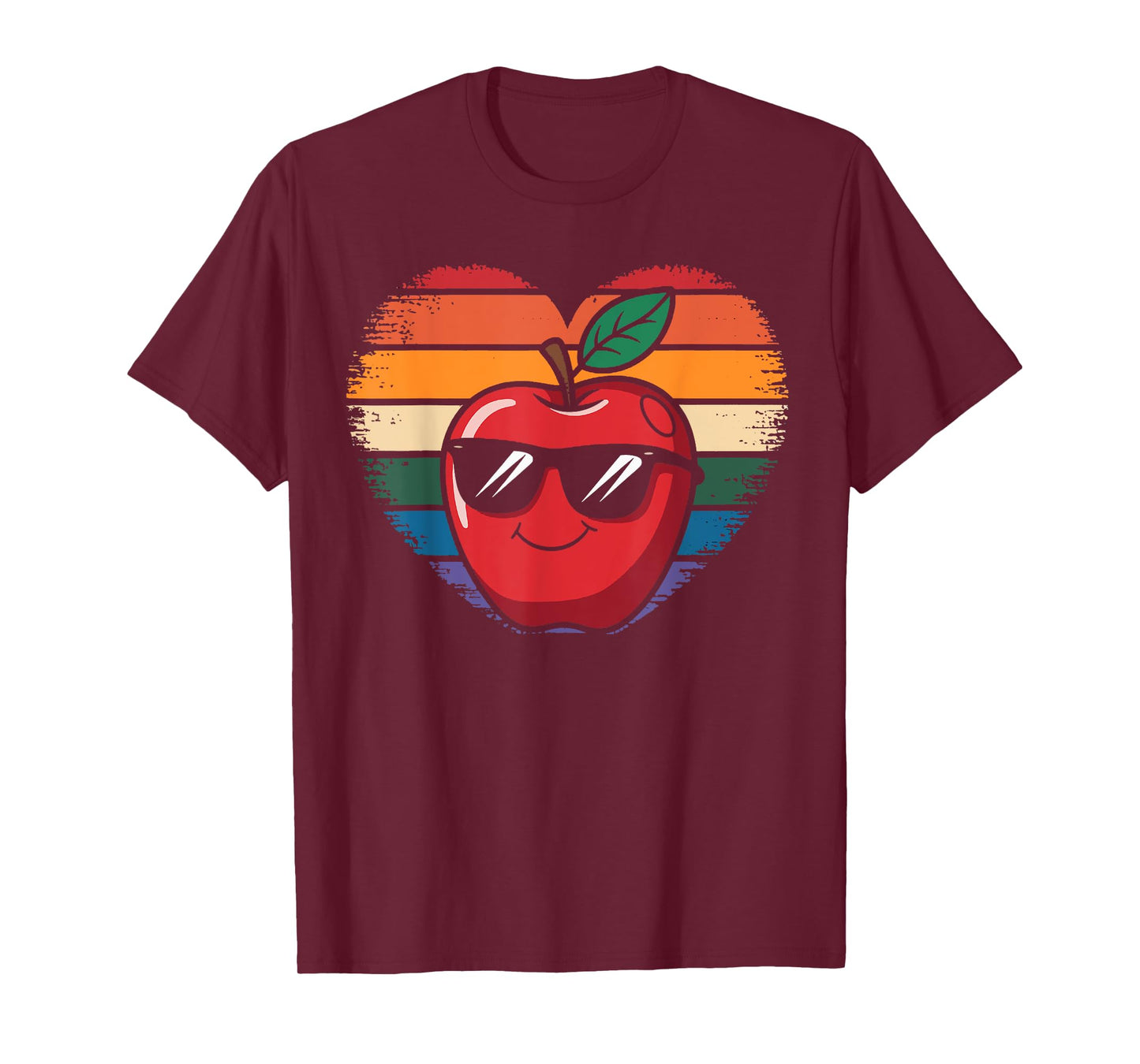 Retro Apple Novelty Fun for Men Women Kids T-Shirt