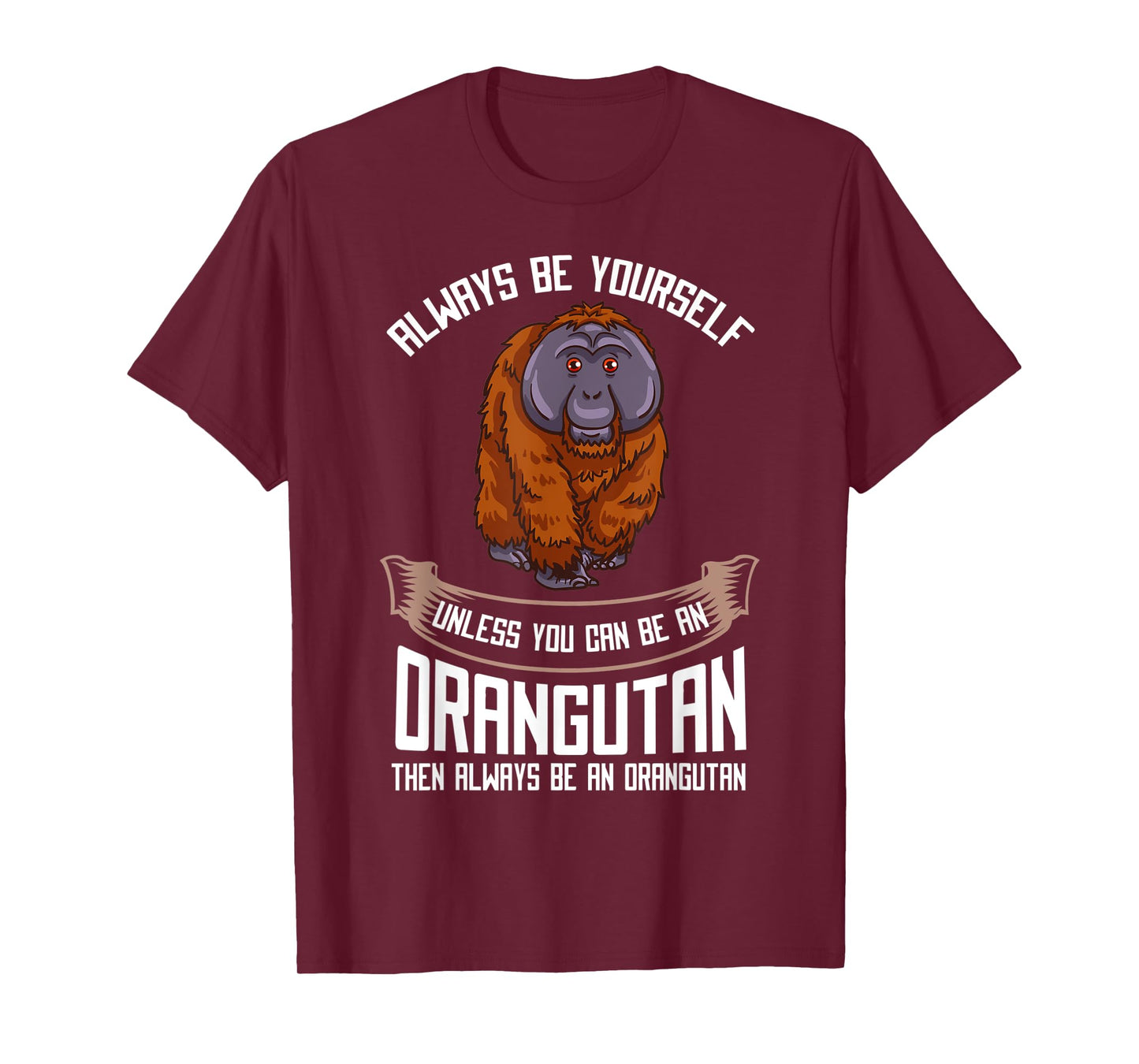 Orangutan Gift Funny Baby Monkey Island T-Shirt