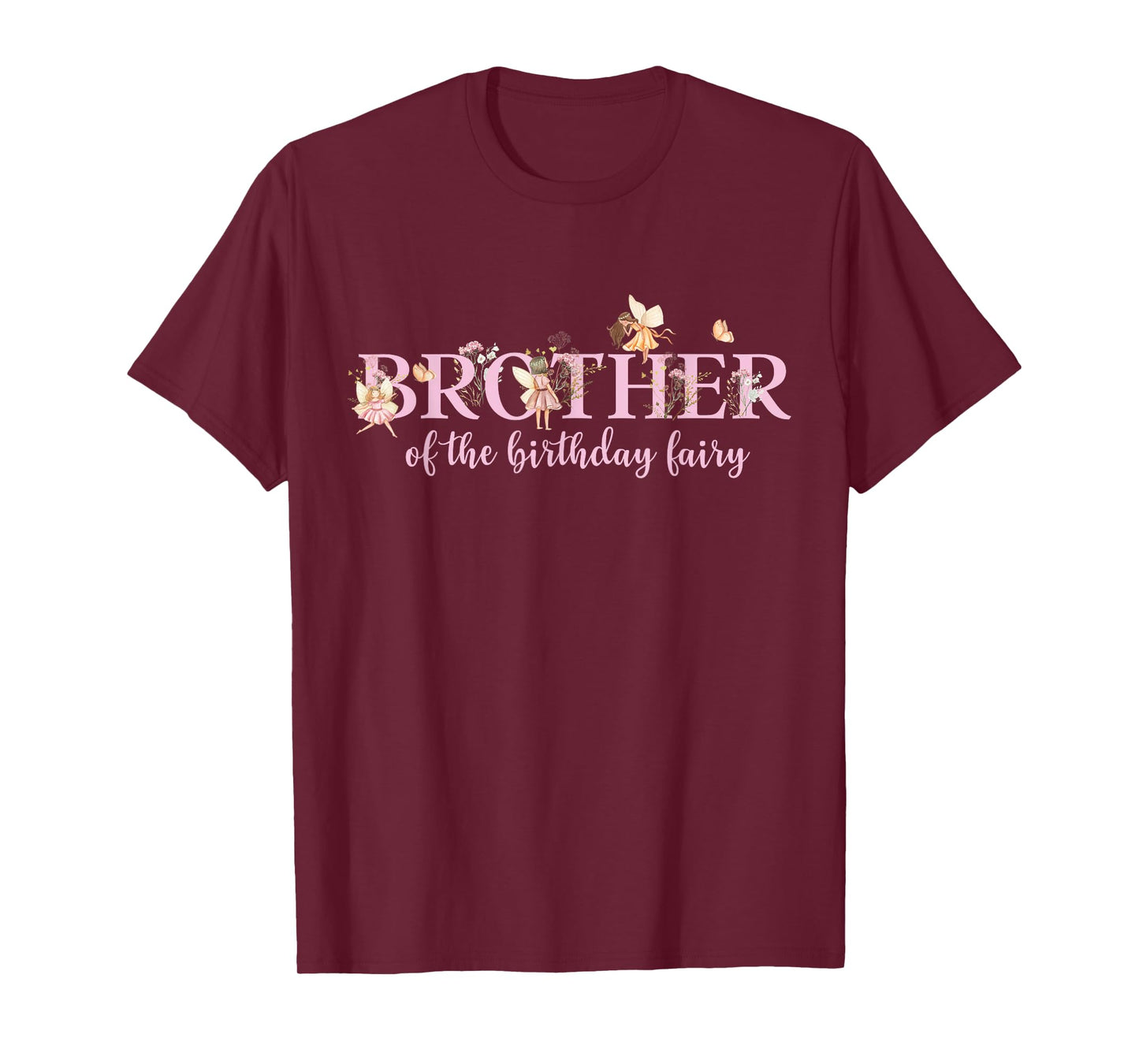Brother Of The Birthday Fairy Magical Birthday Girl T-Shirt